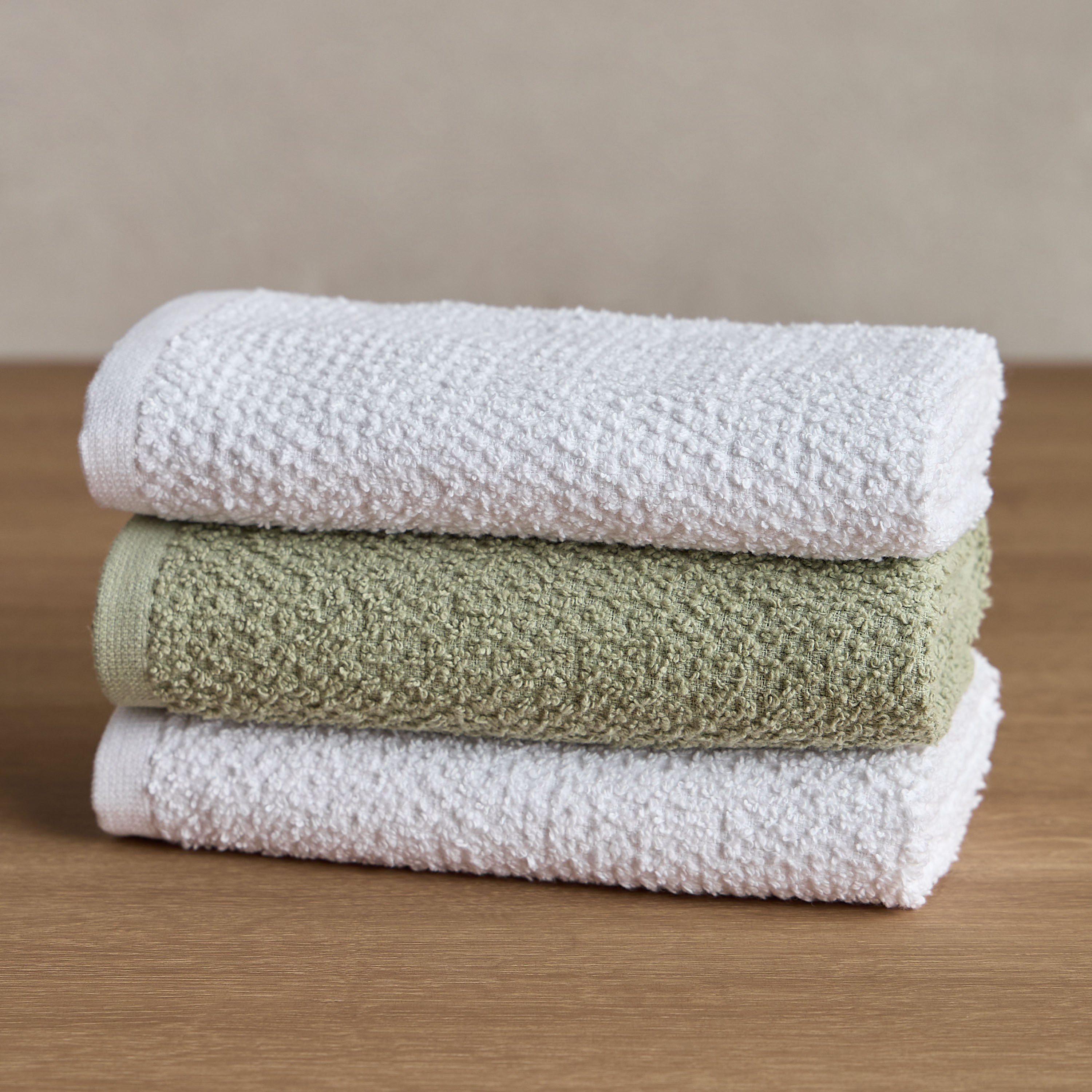 Sava 3-Piece 440 GSM Hand Towel Set - 40x70 cm-household-bathandlaundry-bathlinen-towels-image-1