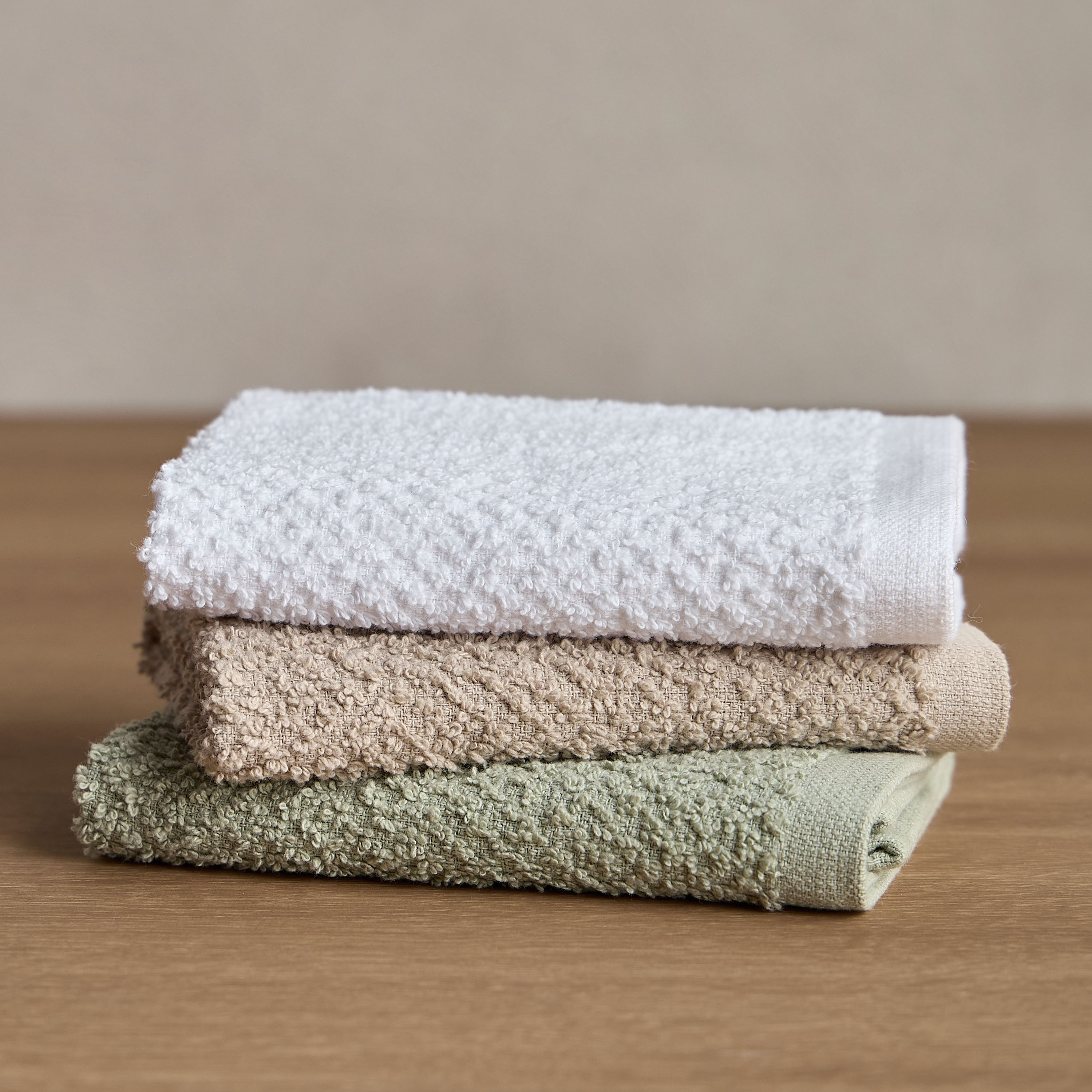 طقم مناشف صغيرة من 8 قطع بكثافة 440 جرام لكل متر مربع - سافا - 30×30 سم-household-bathandlaundry-bathlinen-towels-image-3