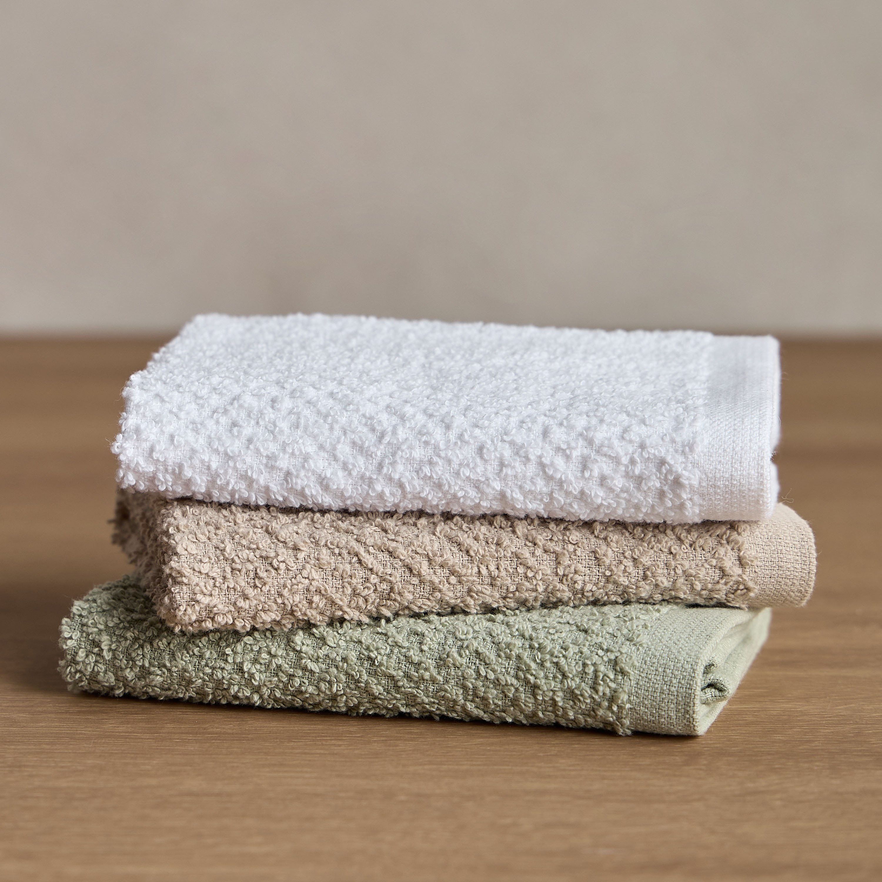 طقم مناشف صغيرة من 8 قطع بكثافة 440 جرام لكل متر مربع - سافا - 30×30 سم-household-bathandlaundry-bathlinen-towels-image-3