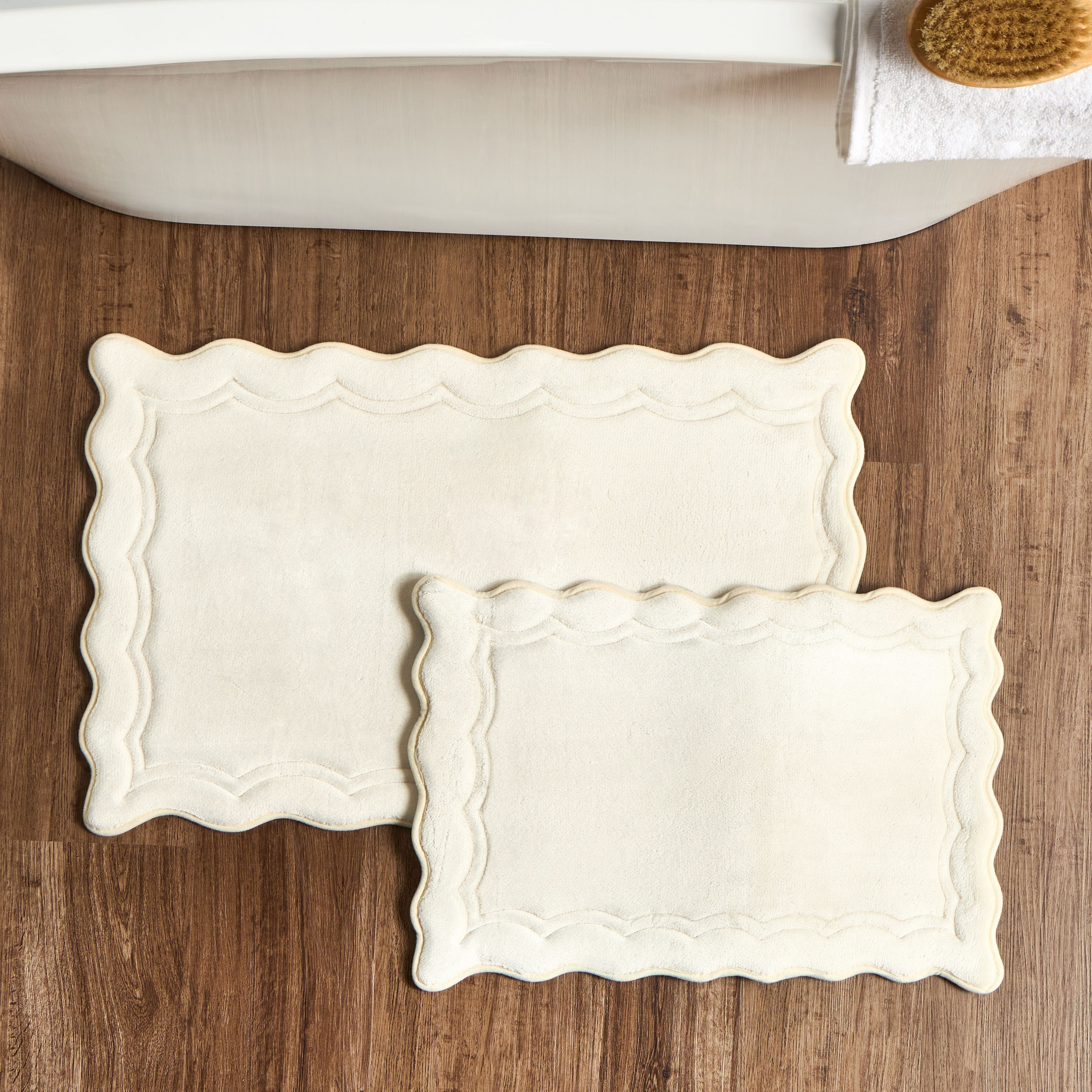 Scallopia Bath Mat - Set of 2-household-bathandlaundry-bathlinen-bathmatsandtubmats-image-1