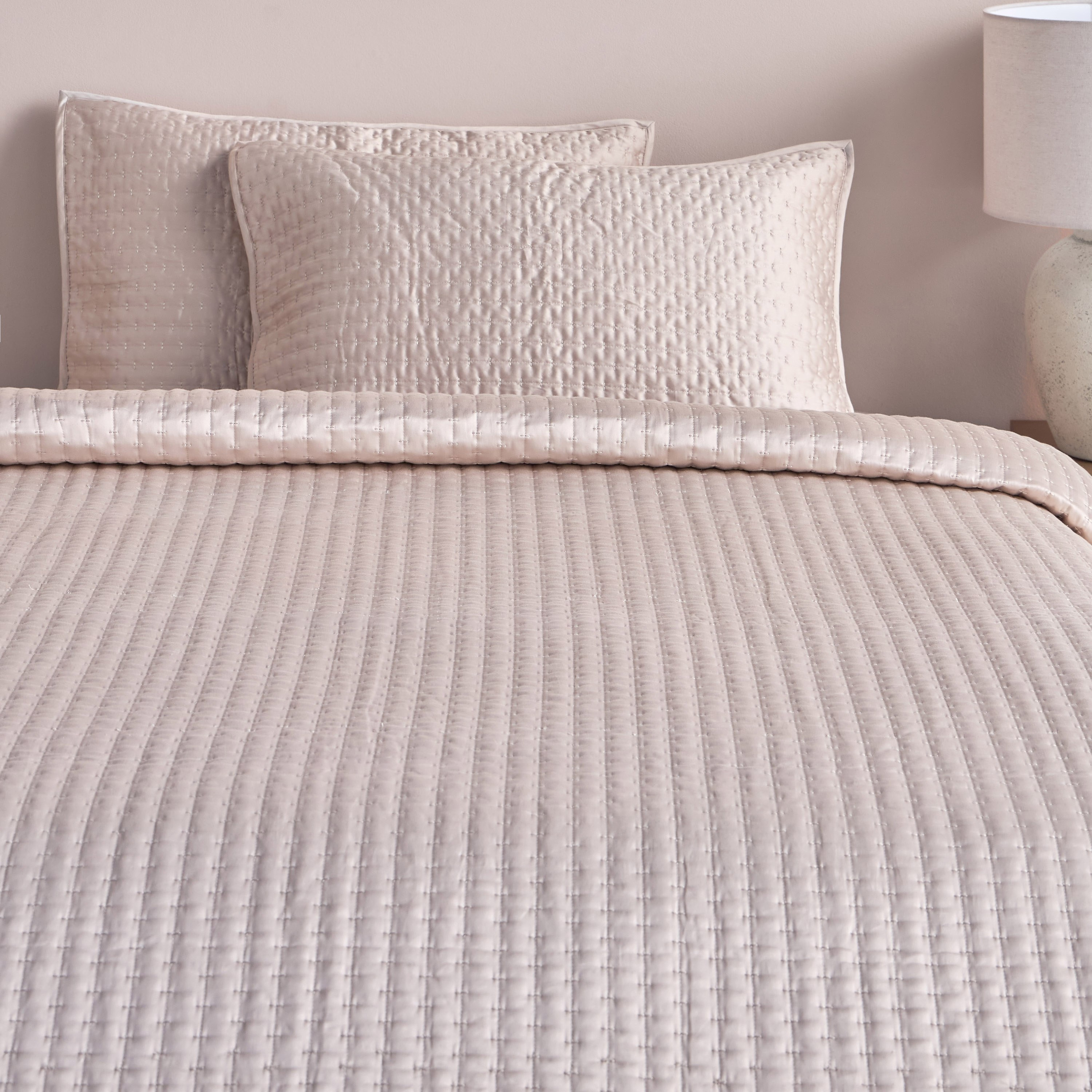 طقم مفارش سرير كينج 3 قطع - القطن المصري - 240×260 سم-household-bedding-comfortersandbedspreads-bedspreads-image-2