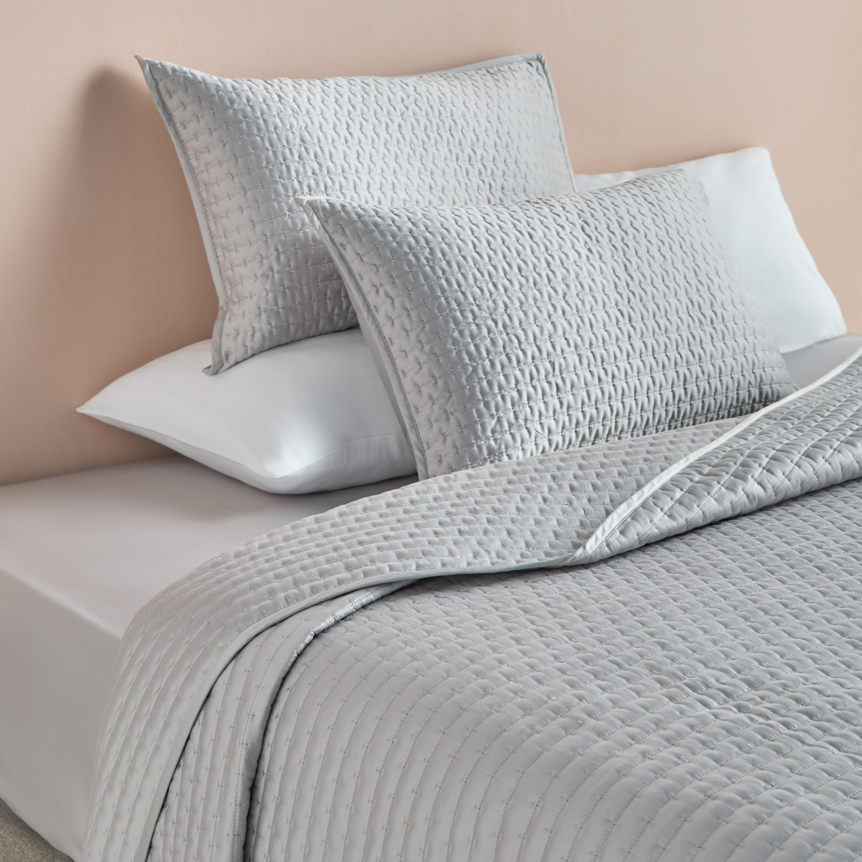 Imperial Giza Egyptian Cotton 3-Piece King Bedspread Set - 240x260 cm-household-bedding-comfortersandbedspreads-bedspreads-image-1