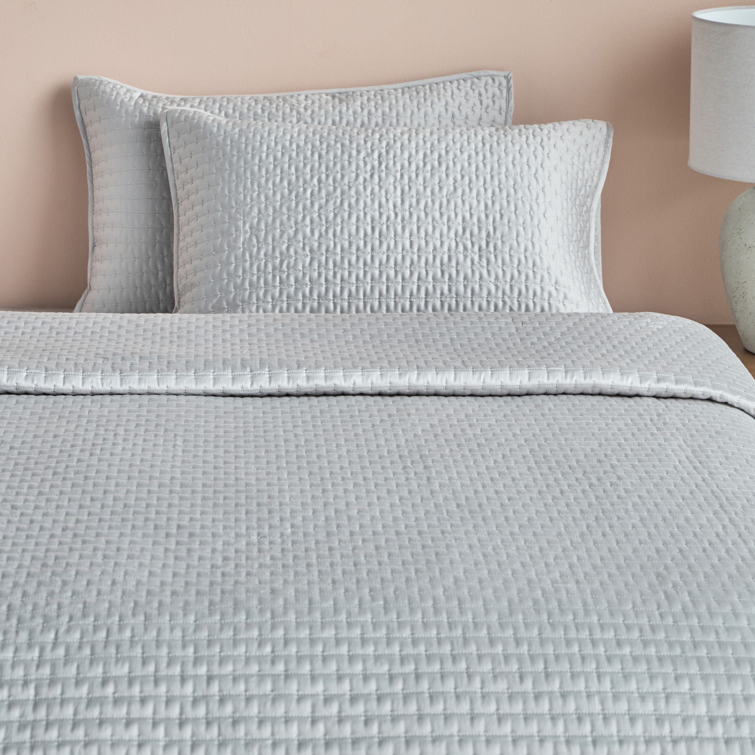 Imperial Giza Egyptian Cotton 3-Piece King Bedspread Set - 240x260 cm-household-bedding-comfortersandbedspreads-bedspreads-image-2