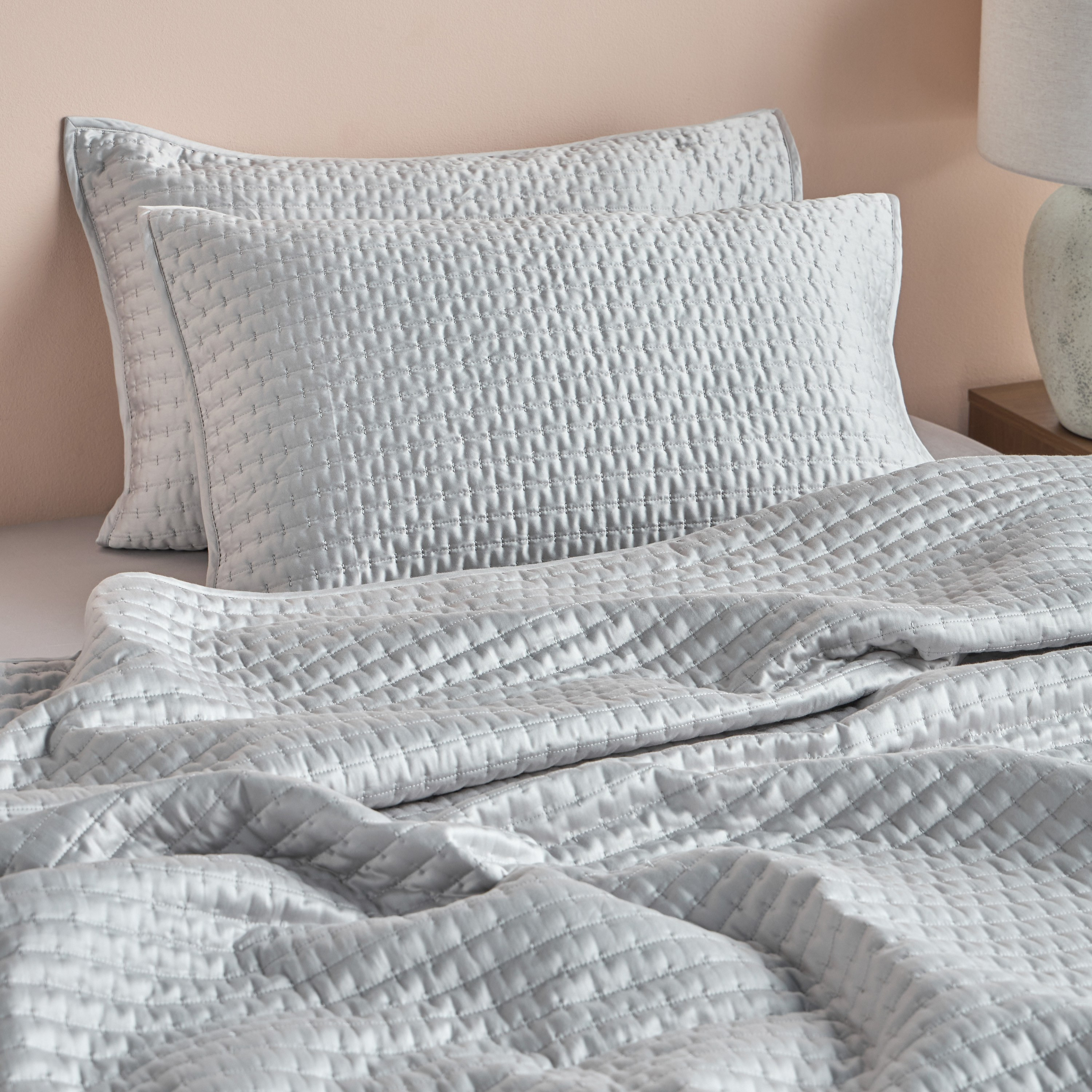 Imperial Giza Egyptian Cotton 3-Piece King Bedspread Set - 240x260 cm-household-bedding-comfortersandbedspreads-bedspreads-image-5