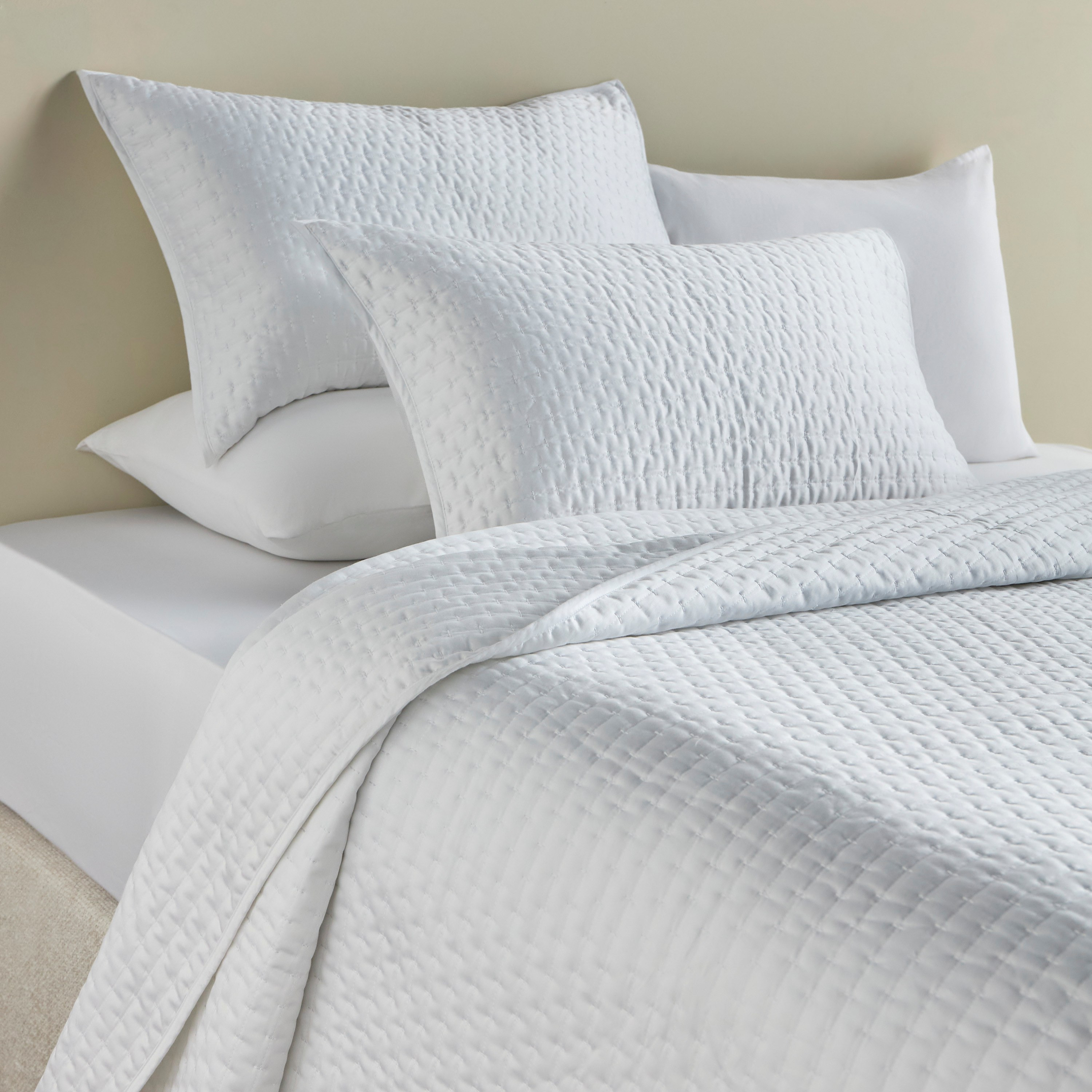Imperial Giza Egyptian Cotton 3-Piece King Bedspread Set - 240x260 cm-household-bedding-comfortersandbedspreads-bedspreads-image-1