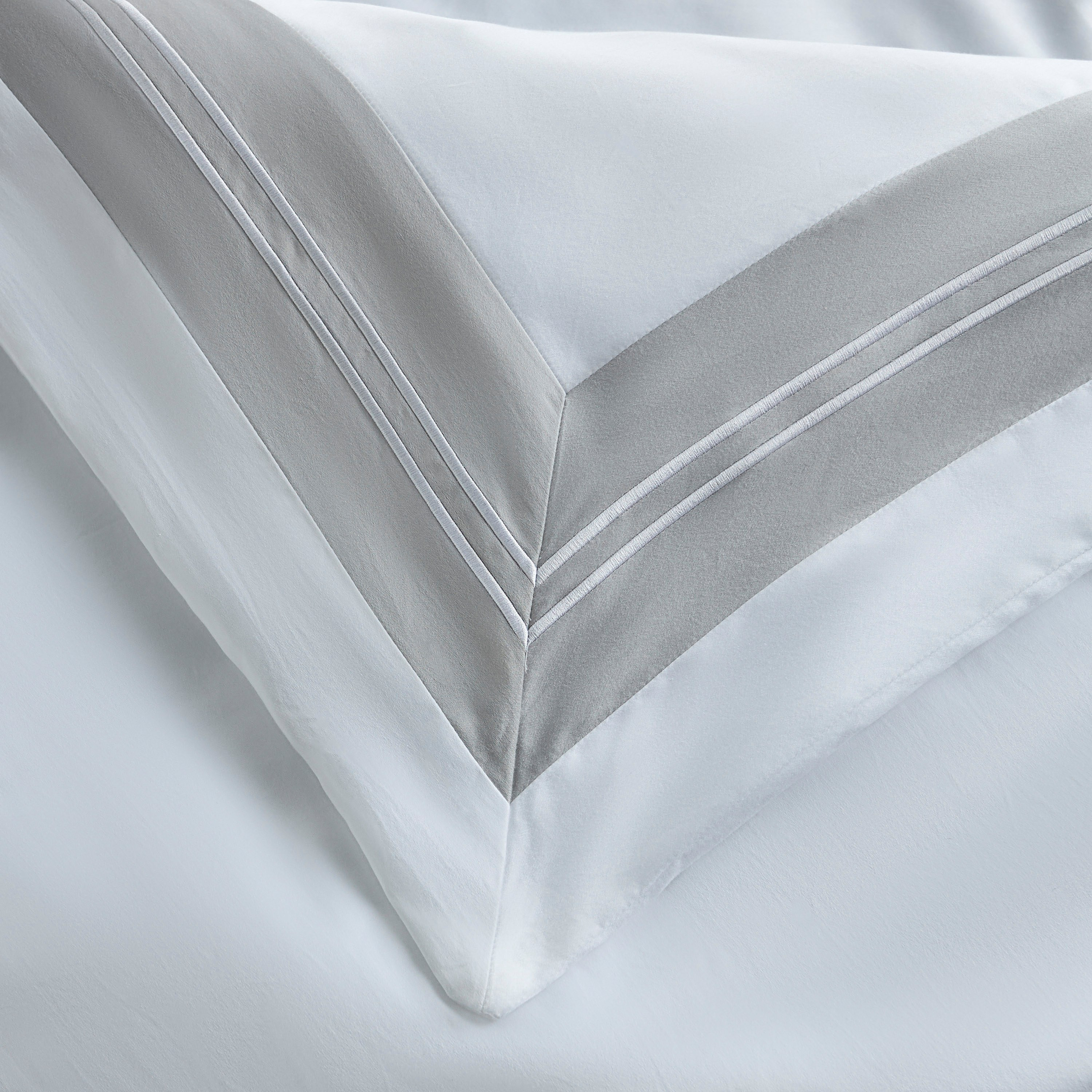 طقم غطاء لحاف من قطن الجيزة المصري مقاس كينج 3 قطع بعدد 720 خيط - إمبريال - 220×230 سم-household-bedding-duvetandcovers-duvetcovers-image-4