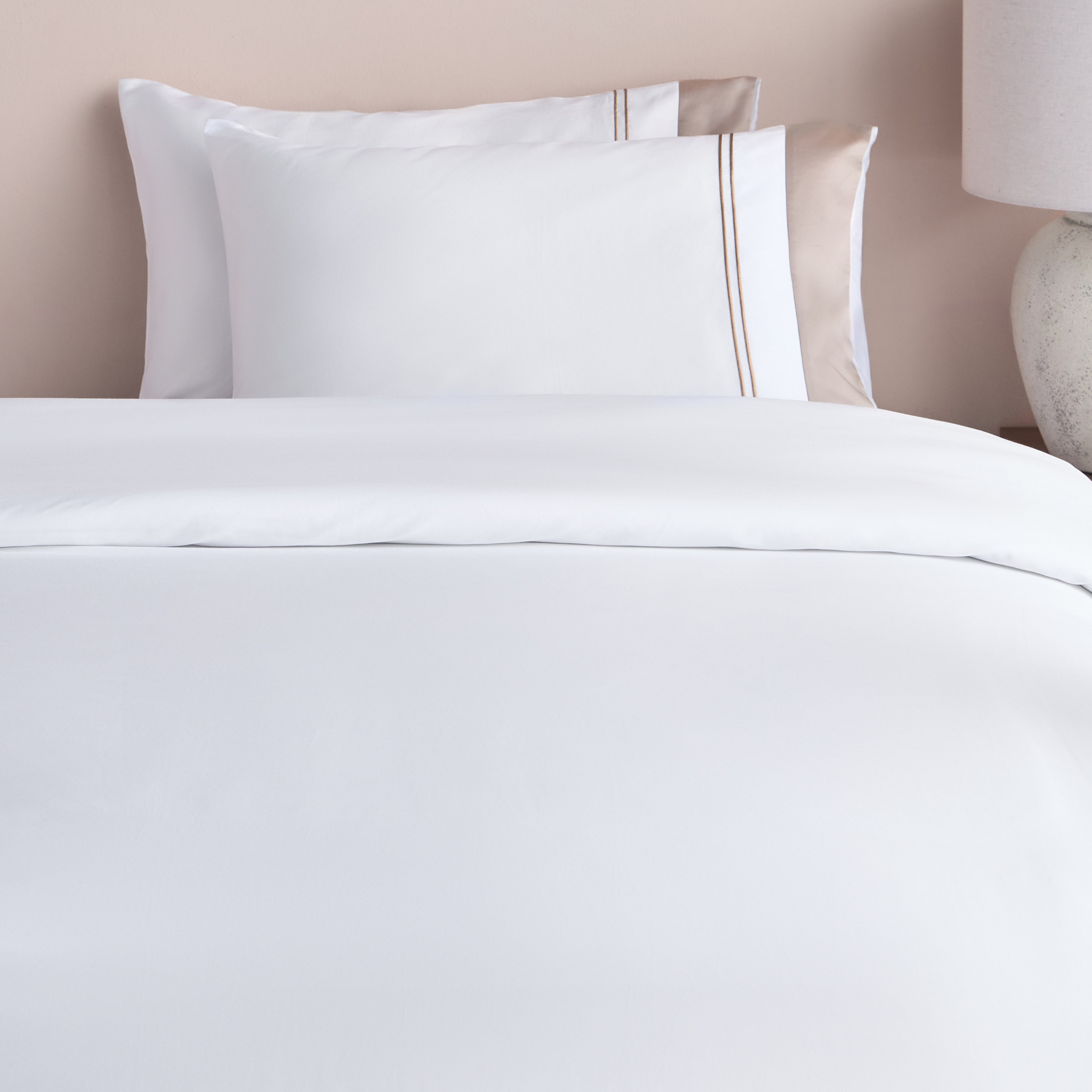 طقم غطاء لحاف من قطن الجيزة المصري مقاس سوبر كينج 3 قطع بعدد 720 خيط - إمبريال - 220×260 سم-household-bedding-duvetandcovers-duvetcovers-image-2