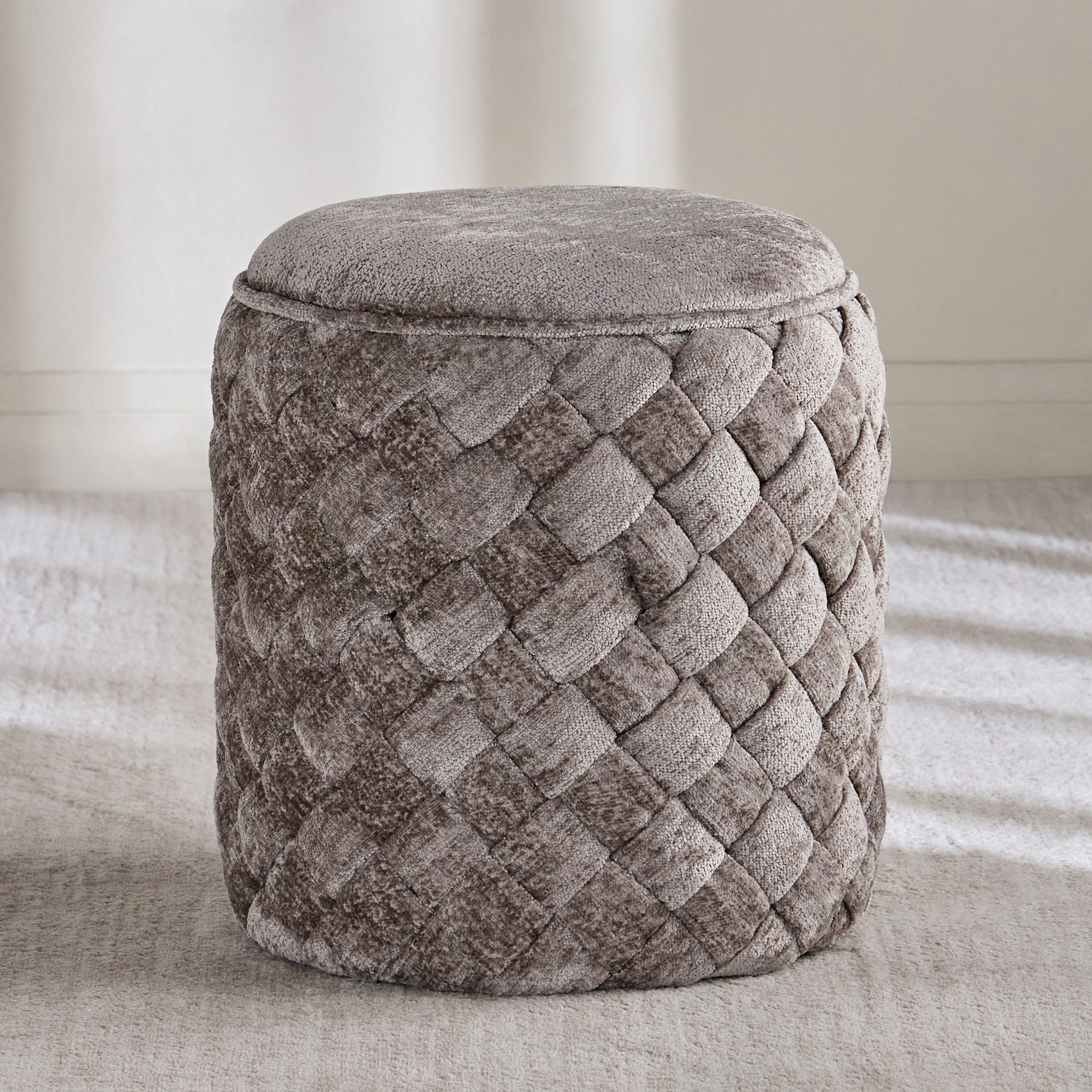 Raul Fabric Ottoman with Storage