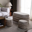 Zuela Fabric Bench with Ottomans-furniture-sofaandseating-ottomansbeanbagsandpoufs-image-6