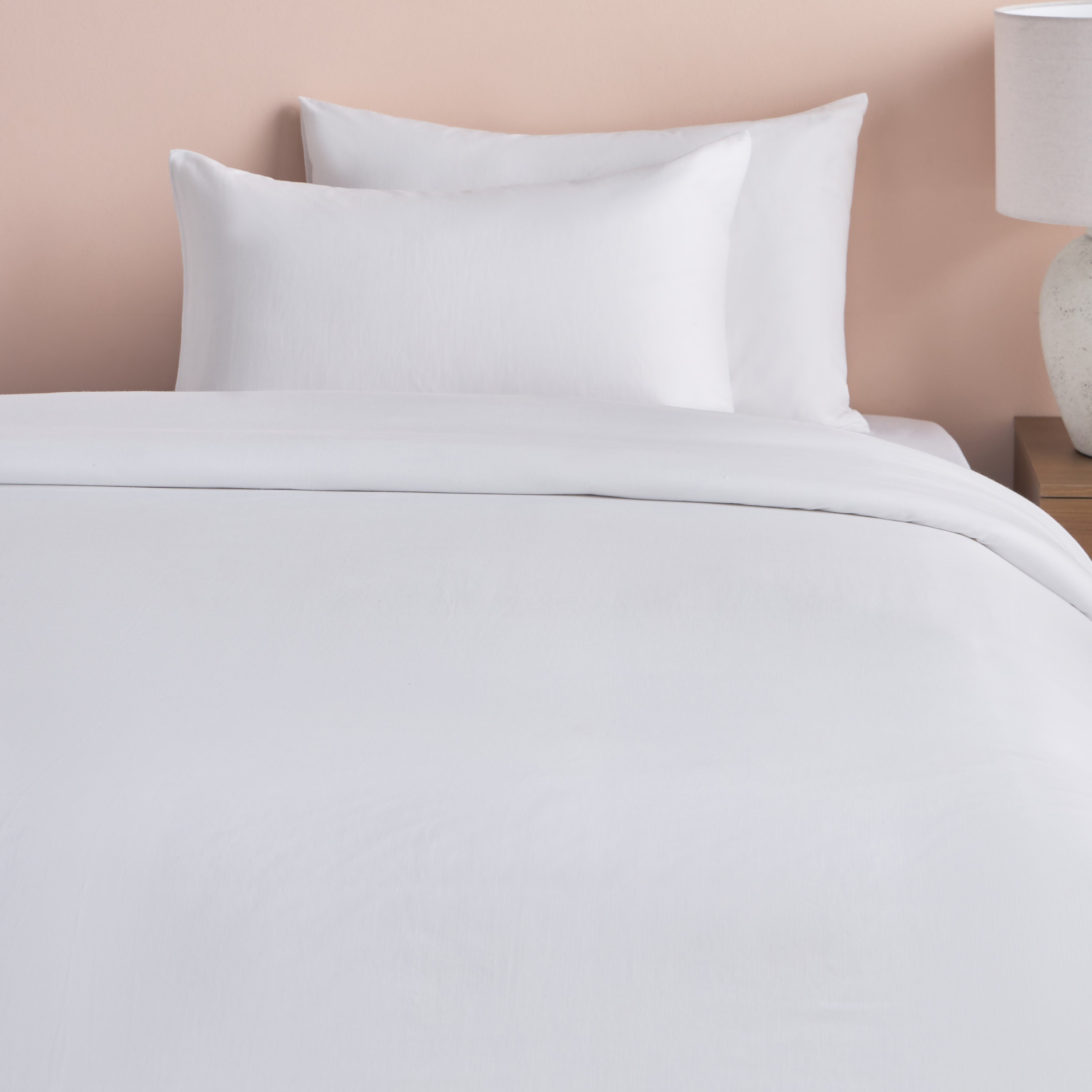 طقم غطاء لحاف كوين 3 قطع قطن بعدد خيوط 400 خيط - ريفانا - 200×200 سم-household-bedding-duvetandcovers-duvetcovers-image-2