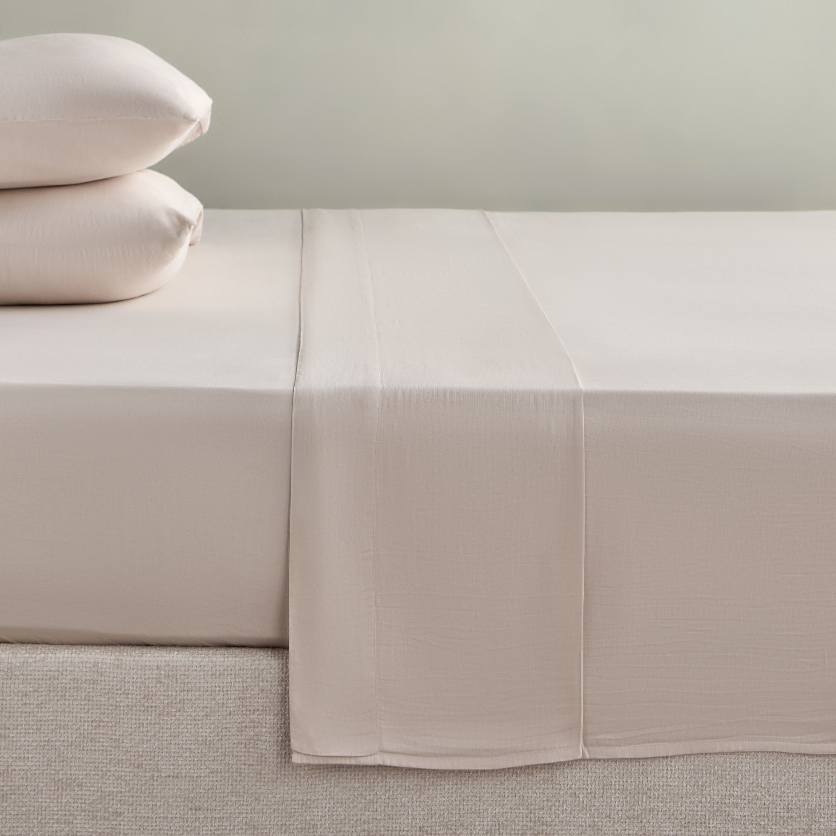 شرشف مسطح قطن مقاس سوبر كينج بعدد 400 خيط - ريفانا - 260x270 سم-household-bedding-sheetsandpillowcases-flatsheets-image-1