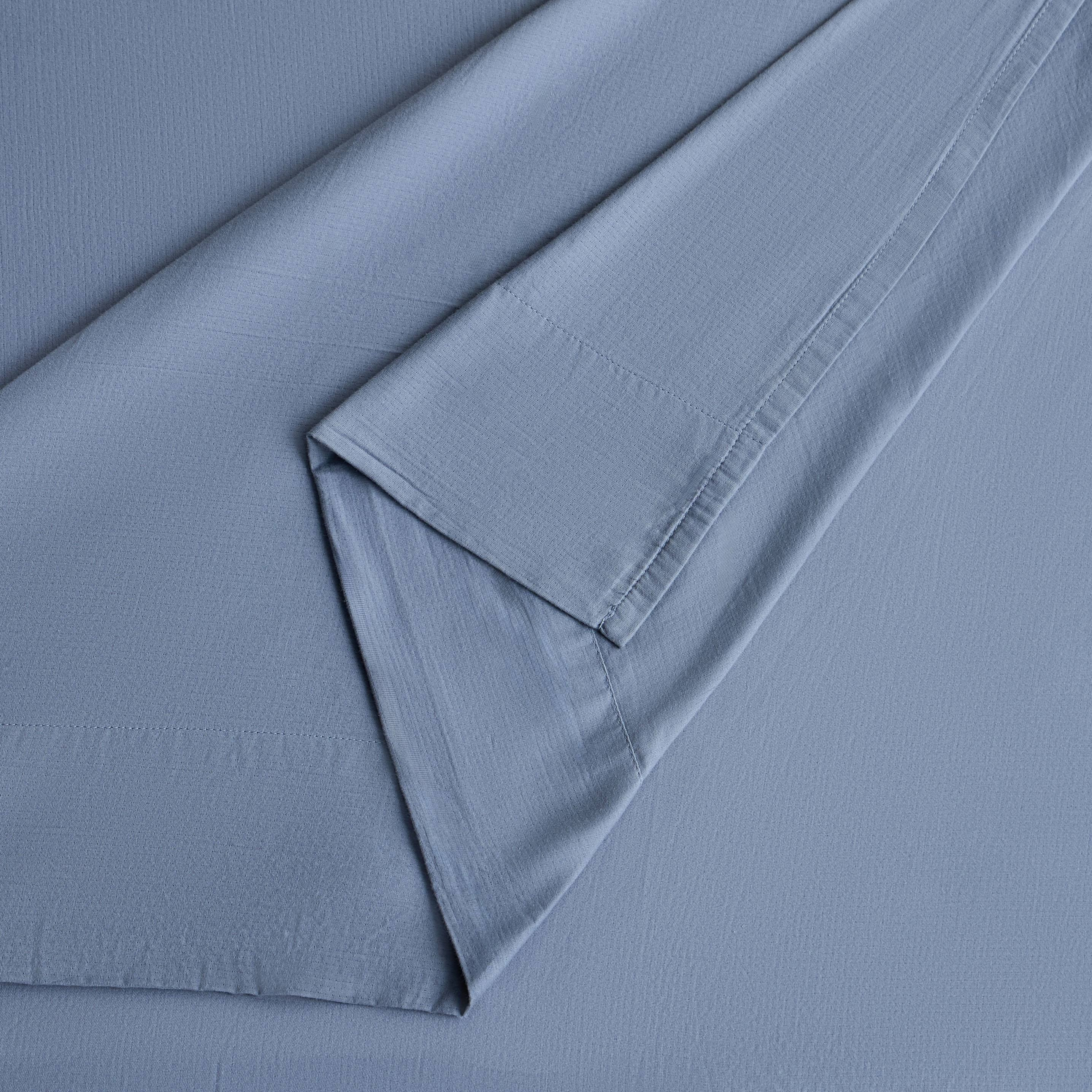 Rivana Cotton 400 Thread Count Super King Flat Sheet - 260x270 cm-household-bedding-sheetsandpillowcases-flatsheets-image-3