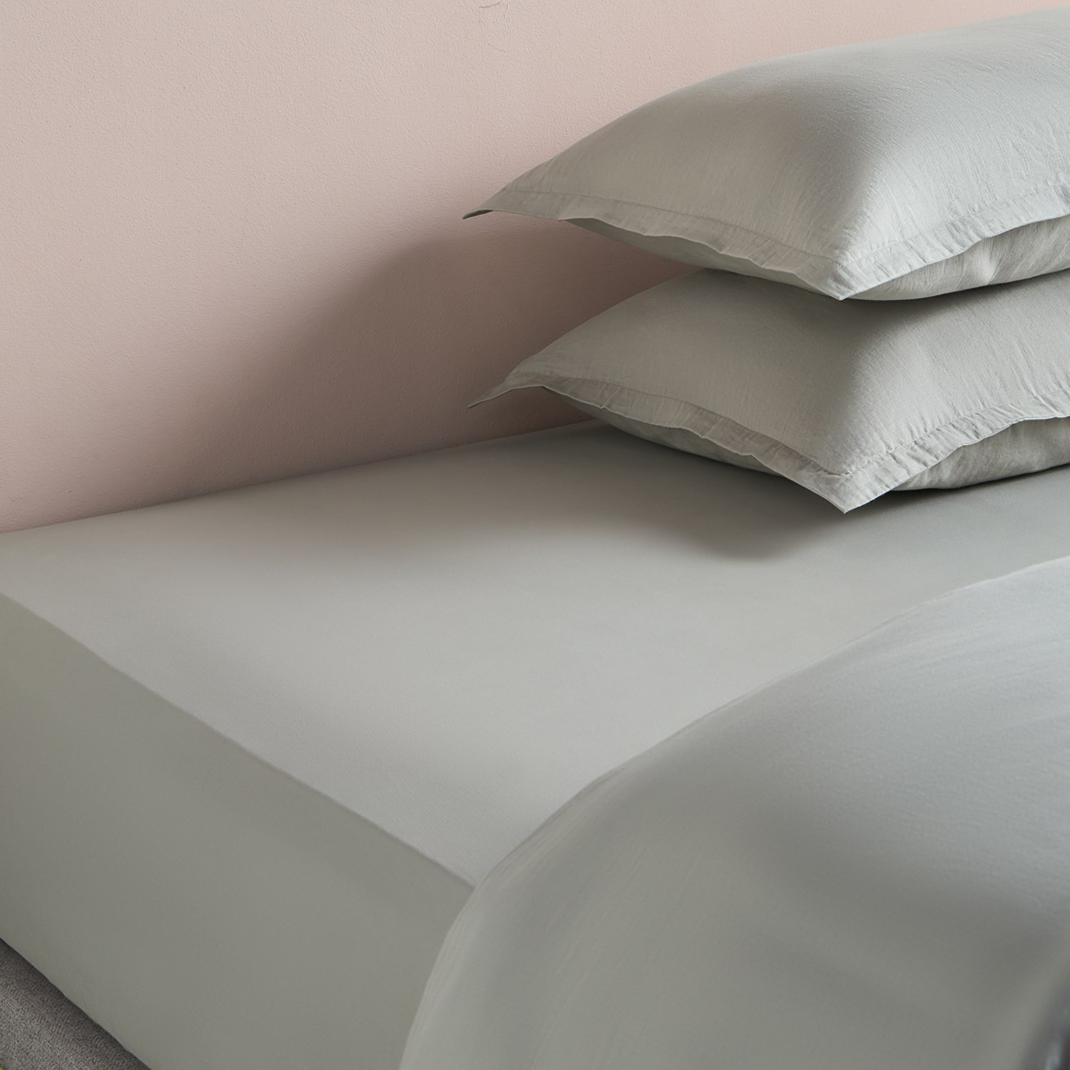 Rivana Cotton 400 Thread Count Super King Flat Sheet - 260x270 cm-household-bedding-sheetsandpillowcases-flatsheets-image-5