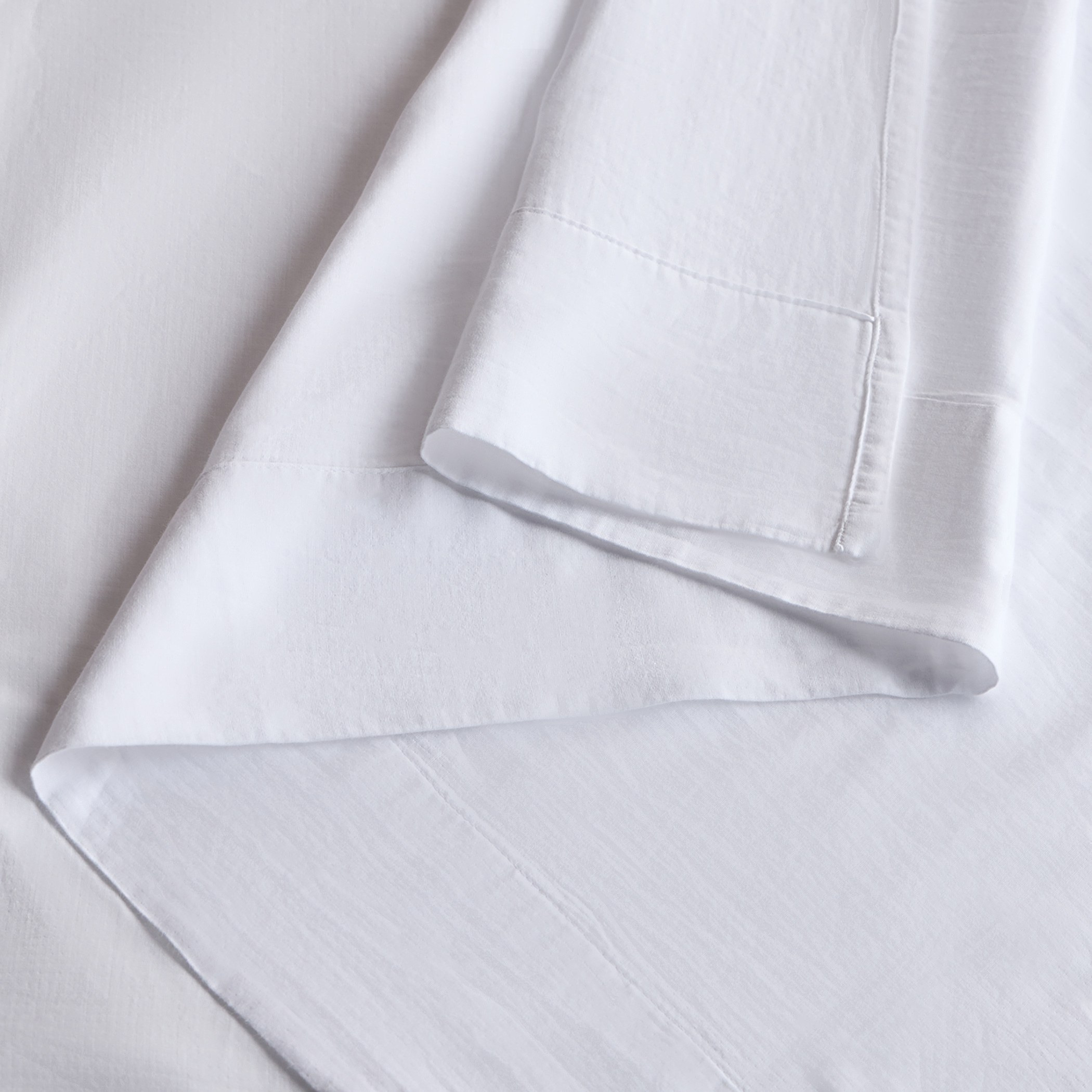 Rivana Cotton 400 Thread Count Super King Flat Sheet - 260x270 cm-household-bedding-sheetsandpillowcases-flatsheets-image-3