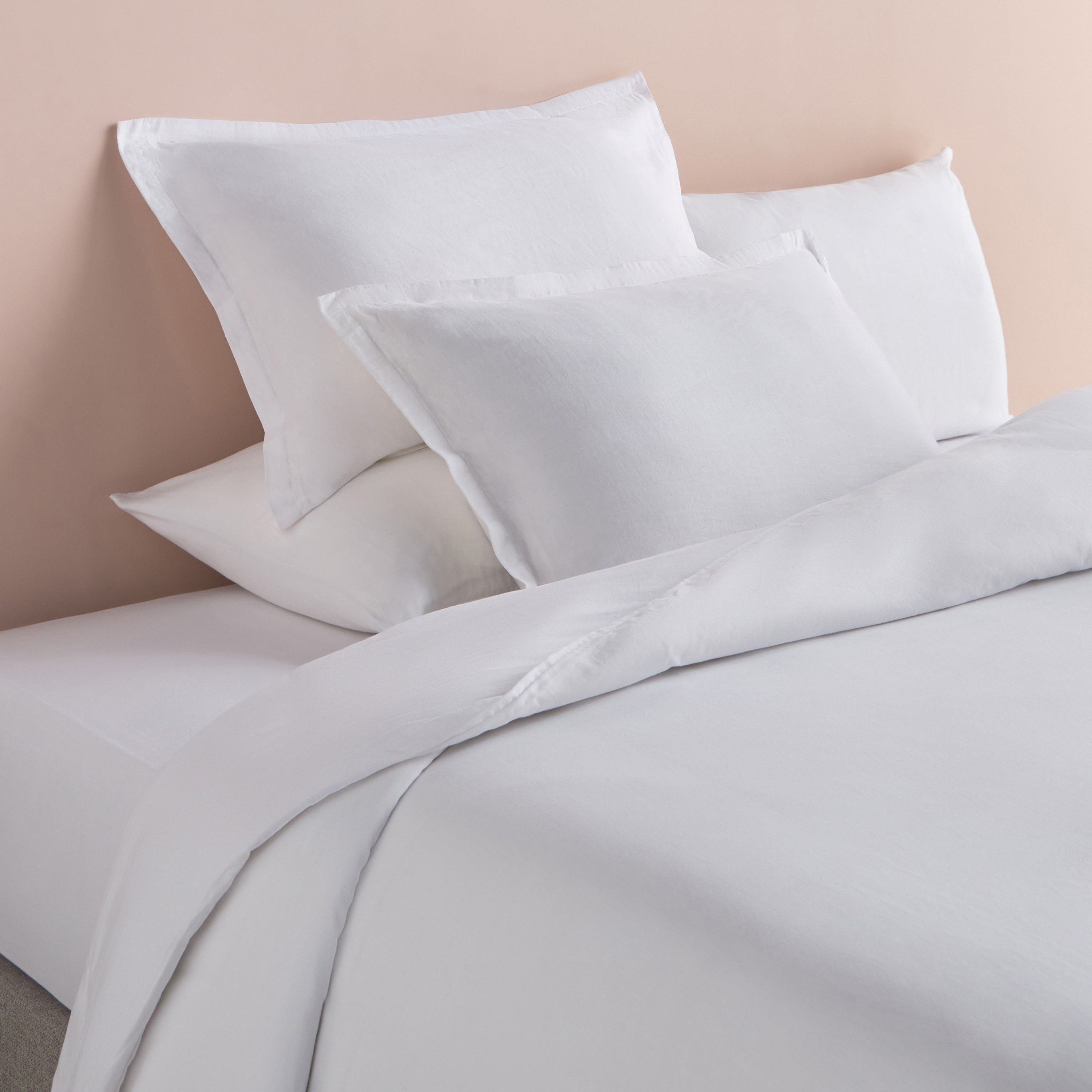 Rivana Cotton 400 Thread Count Full Fitted Sheet - 120x200 cm-household-bedding-sheetsandpillowcases-fittedsheets-image-4