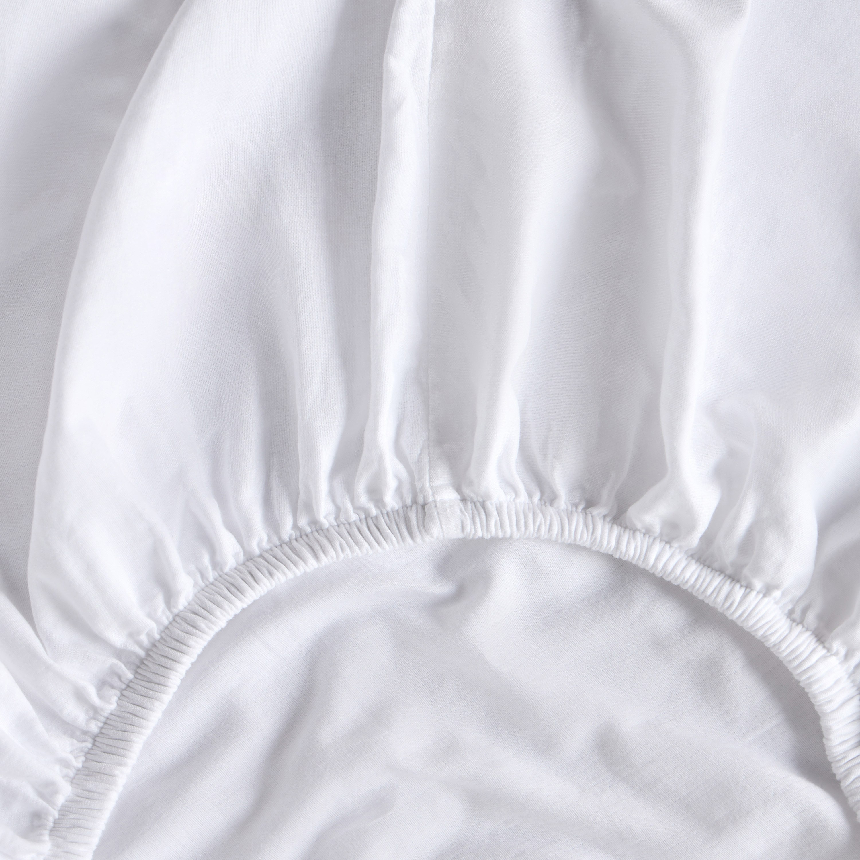 Rivana Cotton 400 Thread Count Queen Fitted Sheet - 160x200 cm-household-bedding-sheetsandpillowcases-fittedsheets-image-2