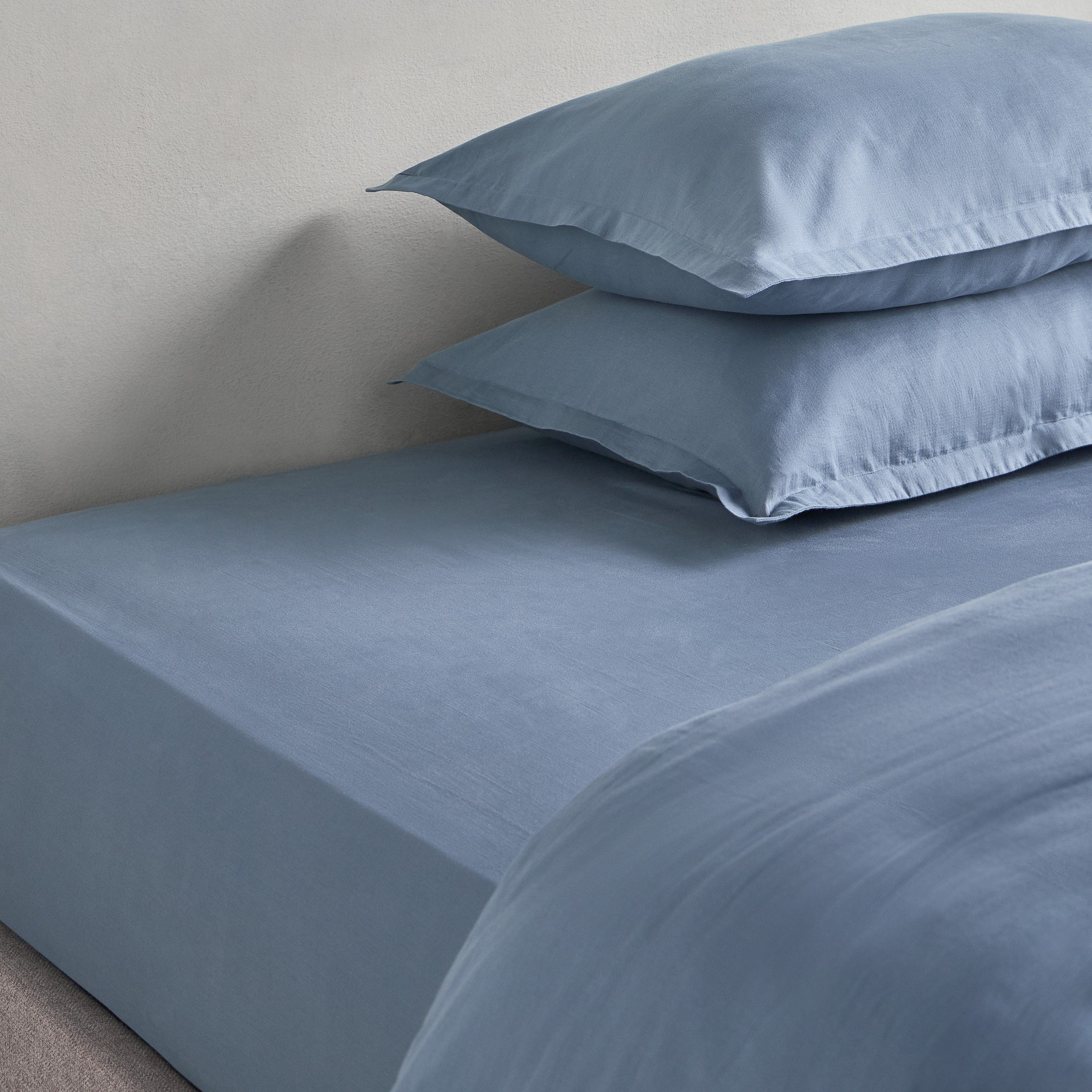 شرشف مطاطي سوبر كينج قطن بعدد 400 خيط - ريفانا - 200×205 سم-household-bedding-sheetsandpillowcases-fittedsheets-image-3