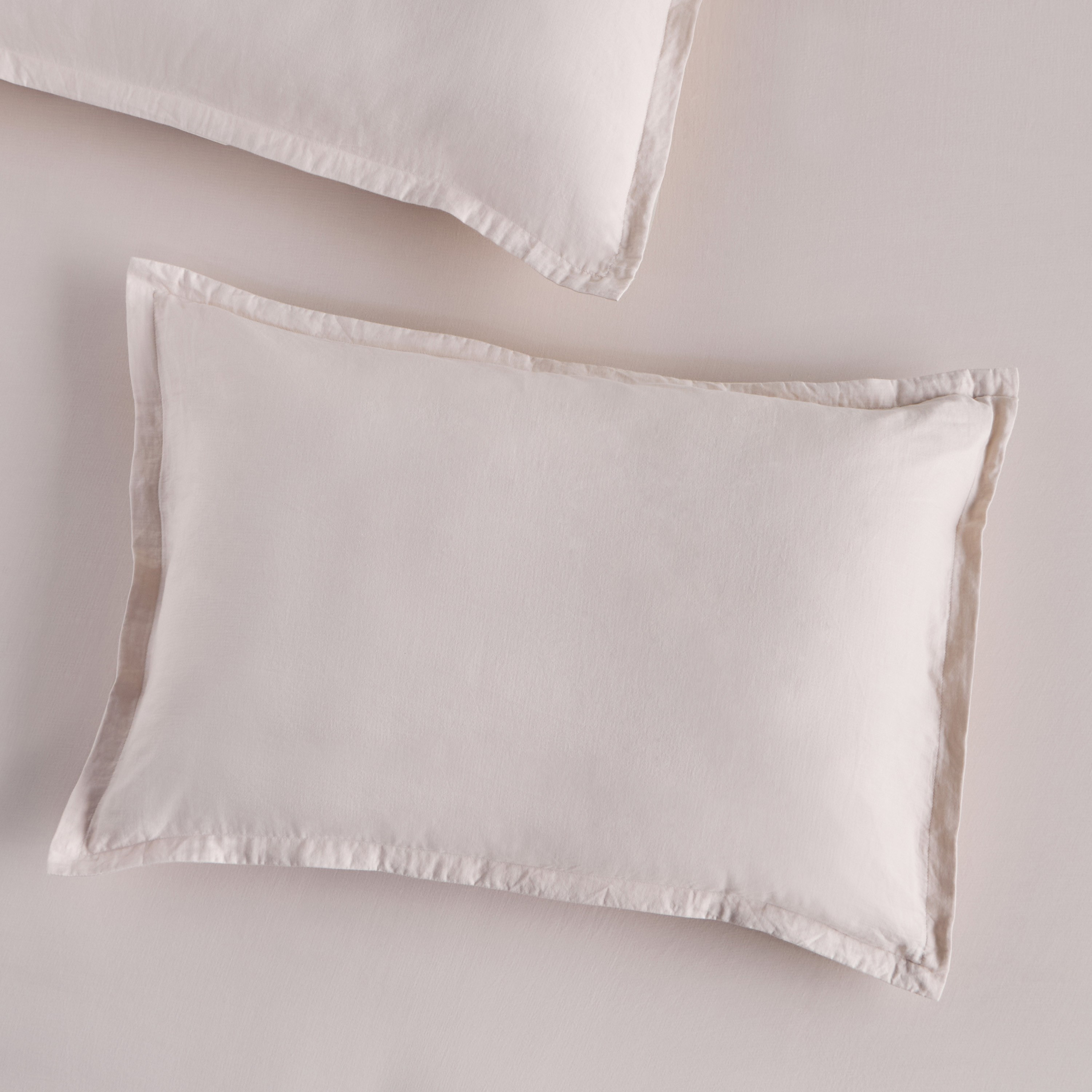 طقم غطاء وسادة قطعتين قطن بعدد خيوط 400 خيط - ريفانا - 50×75 سم-household-bedding-sheetsandpillowcases-pillowcases-image-2
