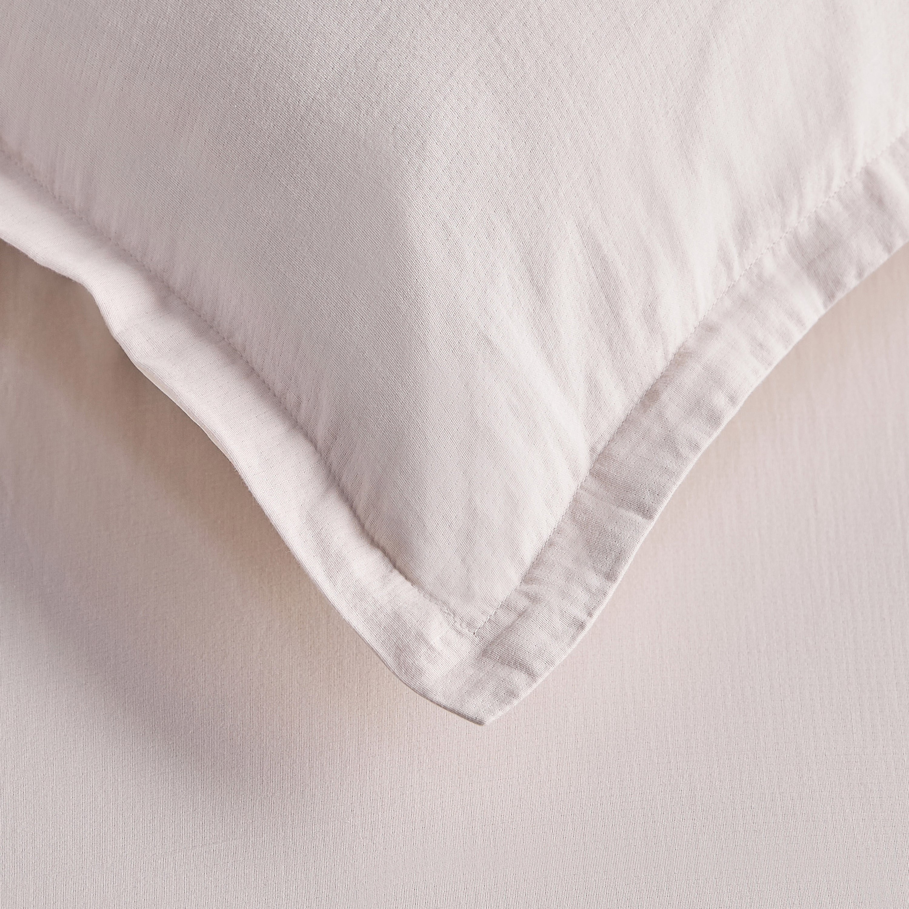 طقم غطاء وسادة قطعتين قطن بعدد خيوط 400 خيط - ريفانا - 50×75 سم-household-bedding-sheetsandpillowcases-pillowcases-image-3