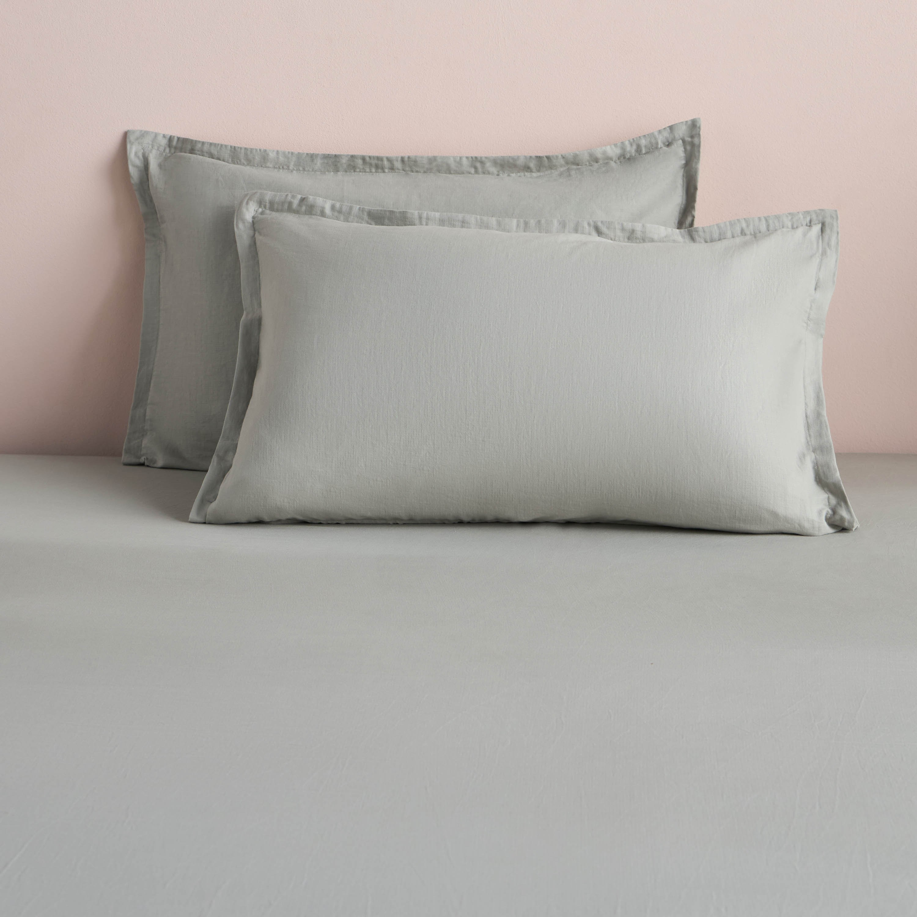 طقم غطاء وسادة قطعتين قطن بعدد خيوط 400 خيط - ريفانا - 50×75 سم-household-bedding-sheetsandpillowcases-pillowcases-image-1