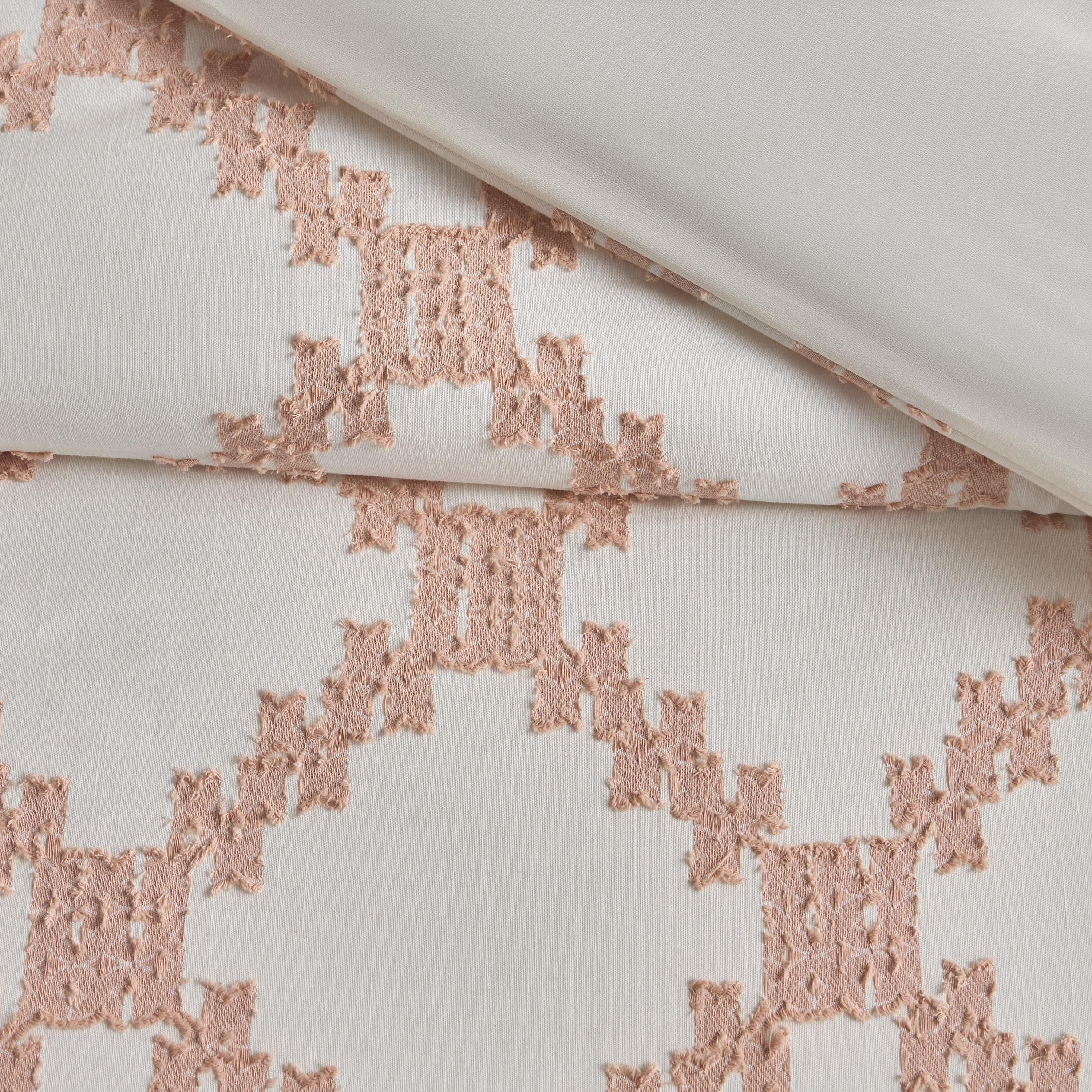 Entwine Ella Cotton Geometric 6-Piece Super King Comforter Set - 240x260 cm-household-bedding-comfortersandbedspreads-comforters-image-4