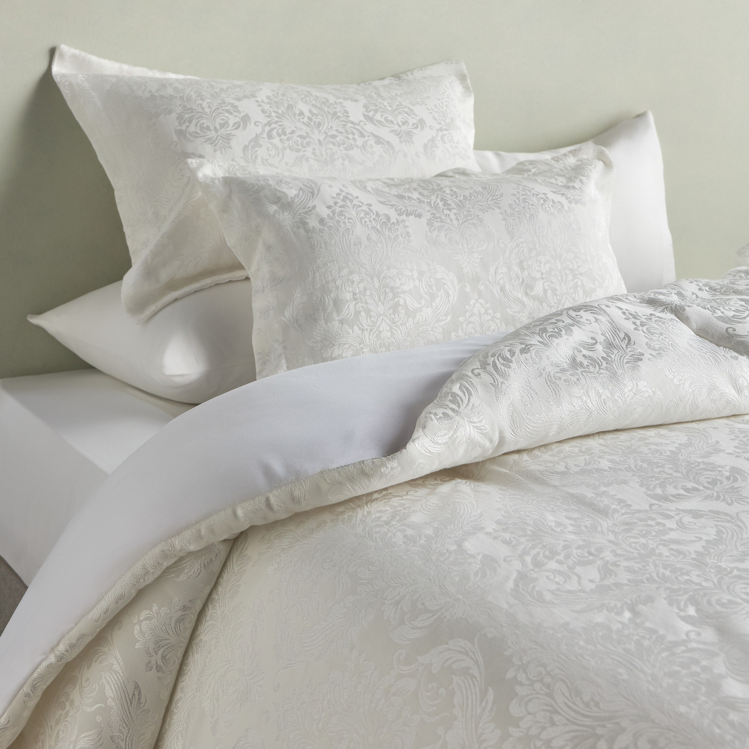 طقم لحاف وشرشف جاكار مقاس سوبر كينج من 6 قطع - ريجال راينا - 250x260 سم-household-bedding-comfortersandbedspreads-bedinabag-image-1