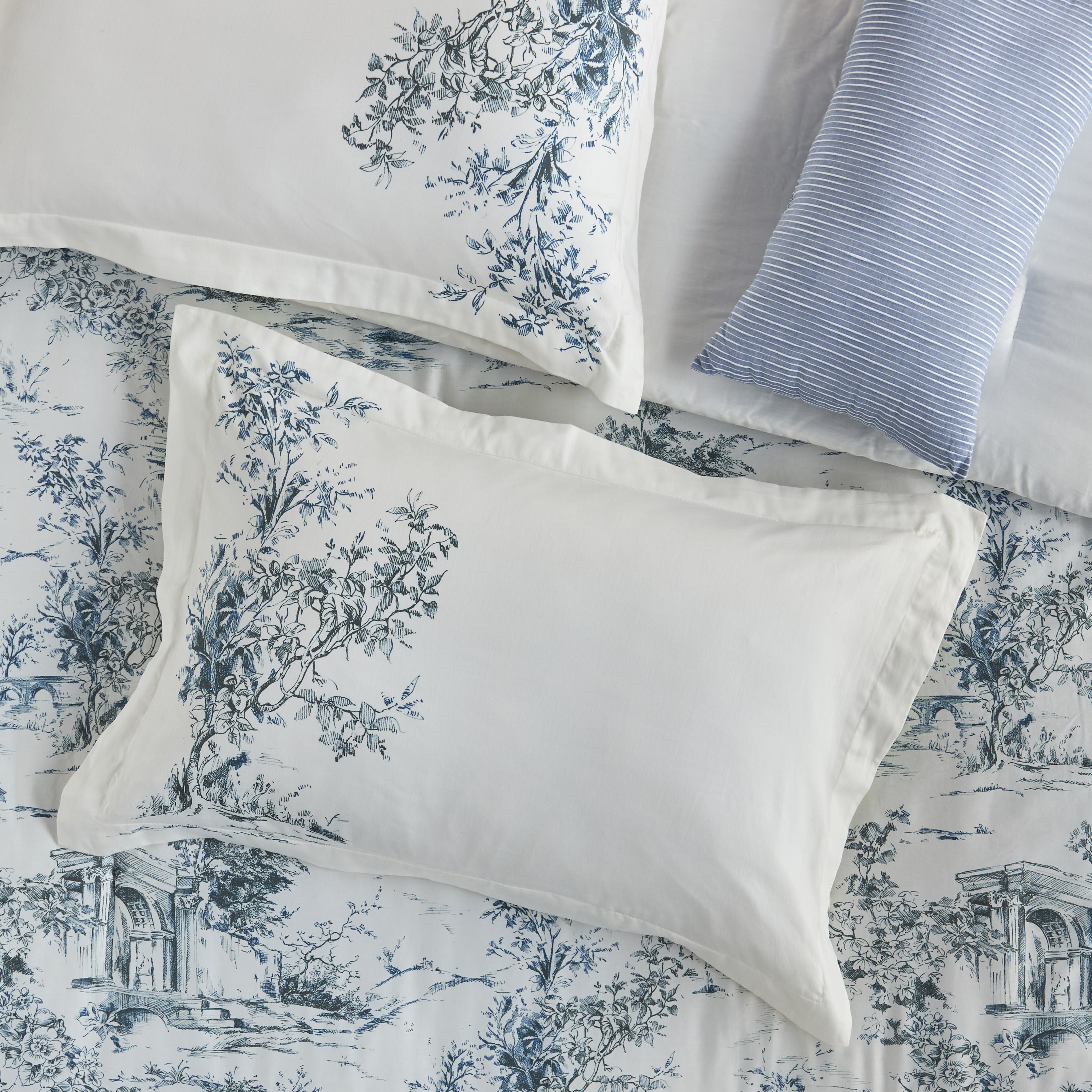 طقم لحاف سوبر كينج قطن بطبعات 3 قطع نيللا - بوتانيك - 240 × 260 سم-household-bedding-comfortersandbedspreads-comforters-image-3