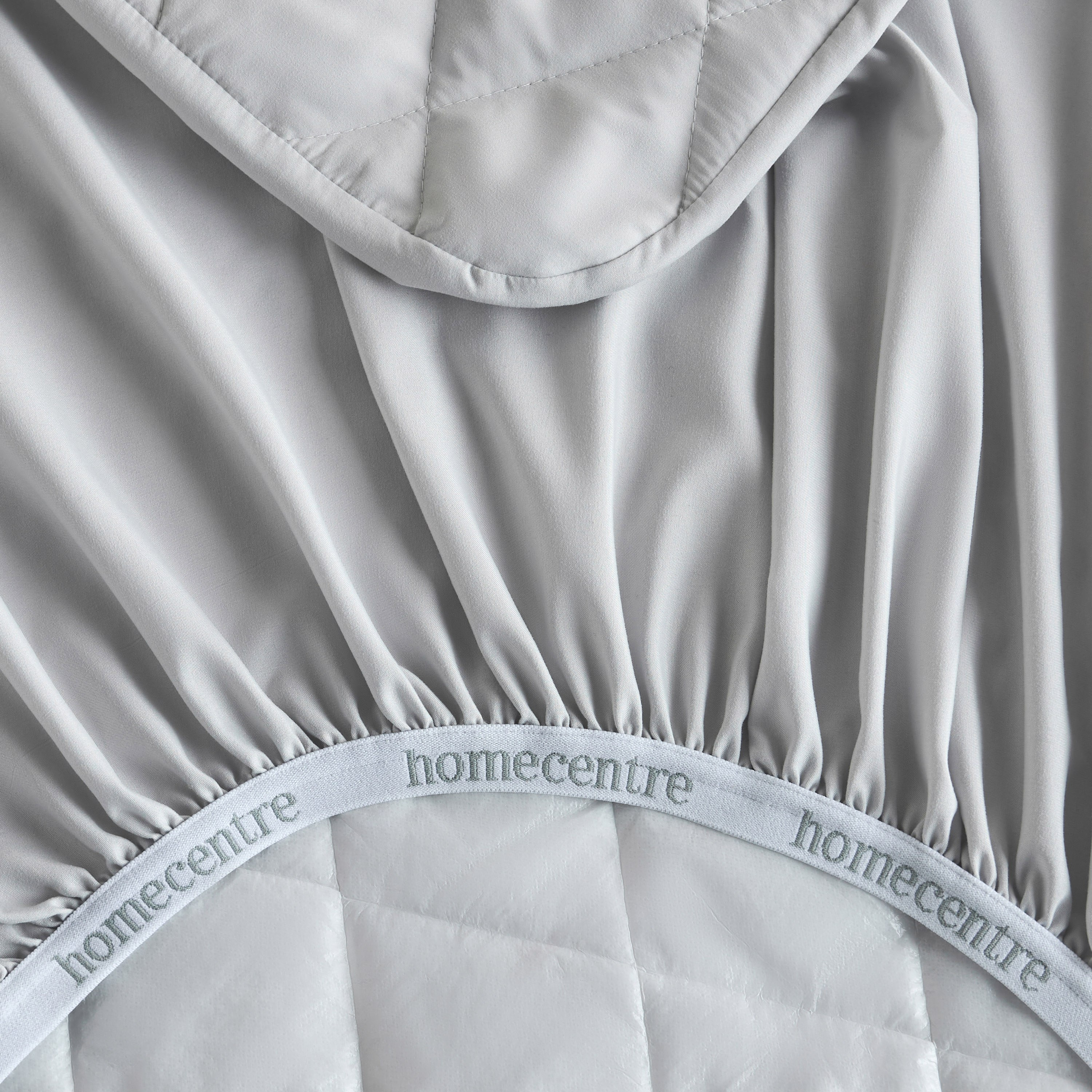 واقي مرتبة كامل مضاد للمياه من الألياف الدقيقة - 120x200 سم-household-bedding-mattresstoppersandprotectors-mattressprotectors-image-2