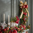 زينة معلّقة من إبر الصنوبر مع كرات زينة - 71 سم-household-christmas-decorandtableware-decoraccessories-image-1