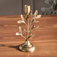 Mistletoe Metal Taper Candleholder - 24 cm-household-decor-candleholdersandlanterns-image-3