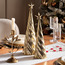 Mistletoe Metal Taper Candleholder - 24 cm-household-decor-candleholdersandlanterns-image-5
