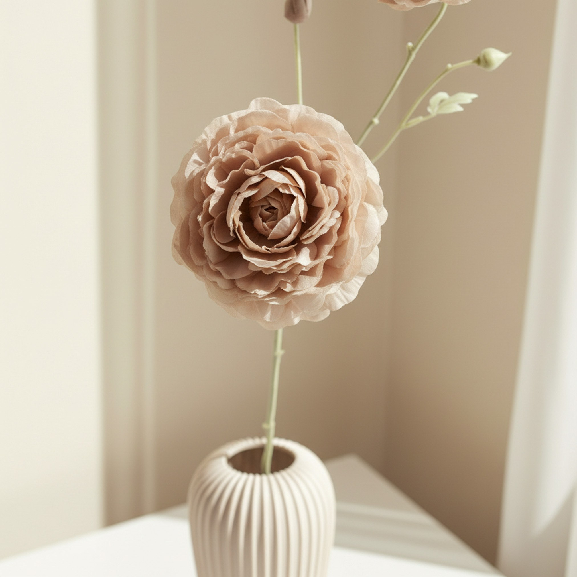 Alissa Ranunculus Spray  - 61 cm-household-gardenandoutdoor-artificialflowersandplants-stems-image-2