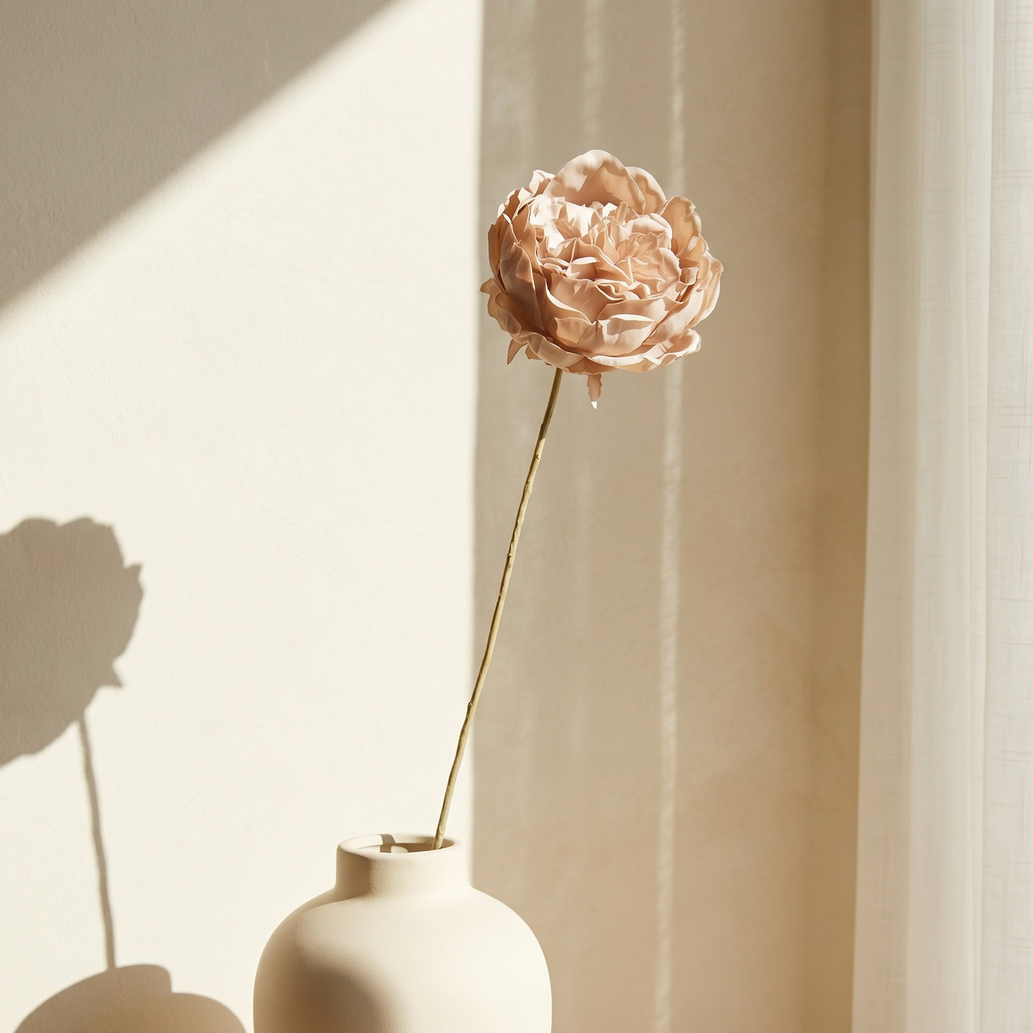 Alissa Cabbage Rose Stem - 65 cm-household-gardenandoutdoor-artificialflowersandplants-stems-image-1