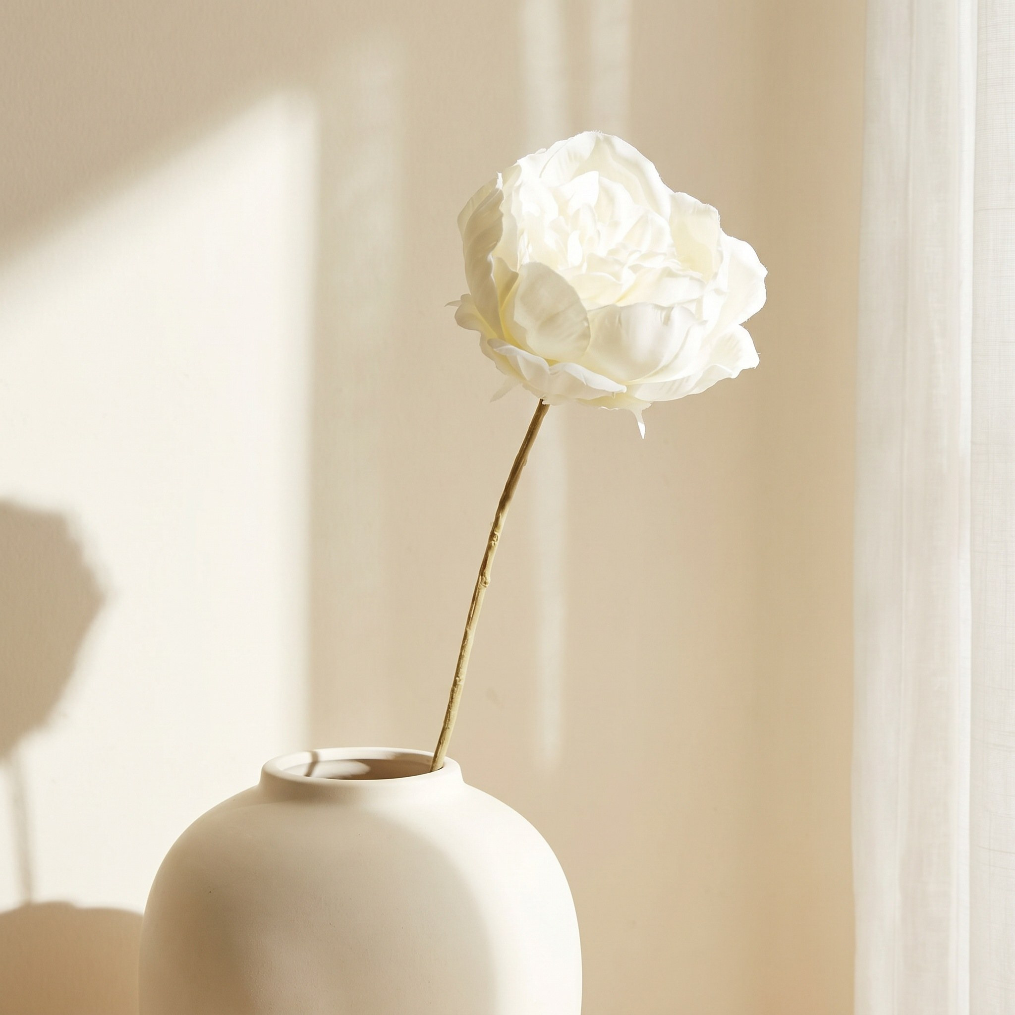 Alissa Cabbage Rose Stem - 65 cm-household-gardenandoutdoor-artificialflowersandplants-stems-image-1