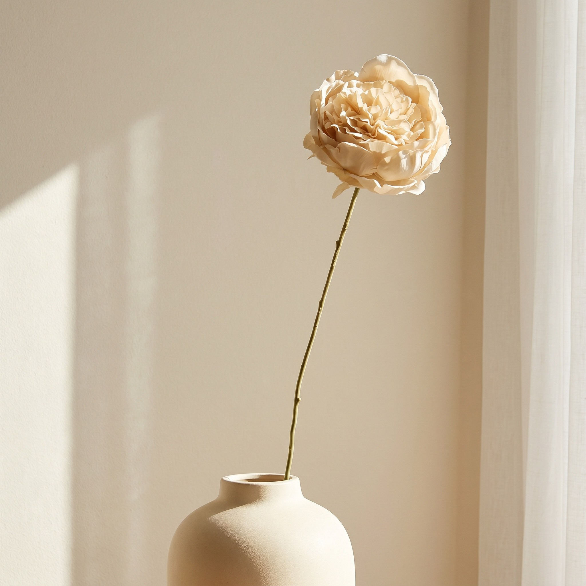 Alissa Cabbage Rose Stem - 65 cm-household-gardenandoutdoor-artificialflowersandplants-stems-image-1