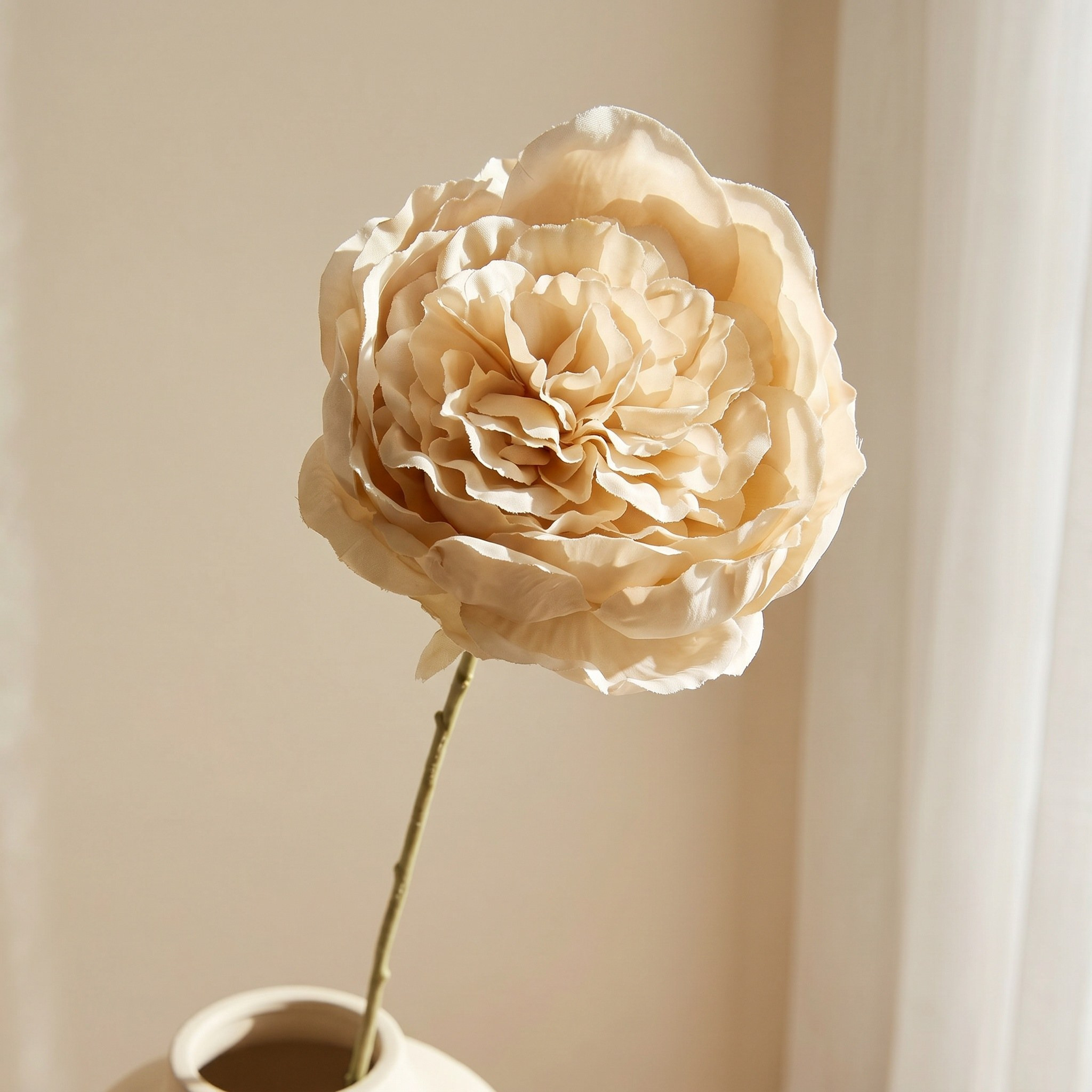 Alissa Cabbage Rose Stem - 65 cm-household-gardenandoutdoor-artificialflowersandplants-stems-image-2