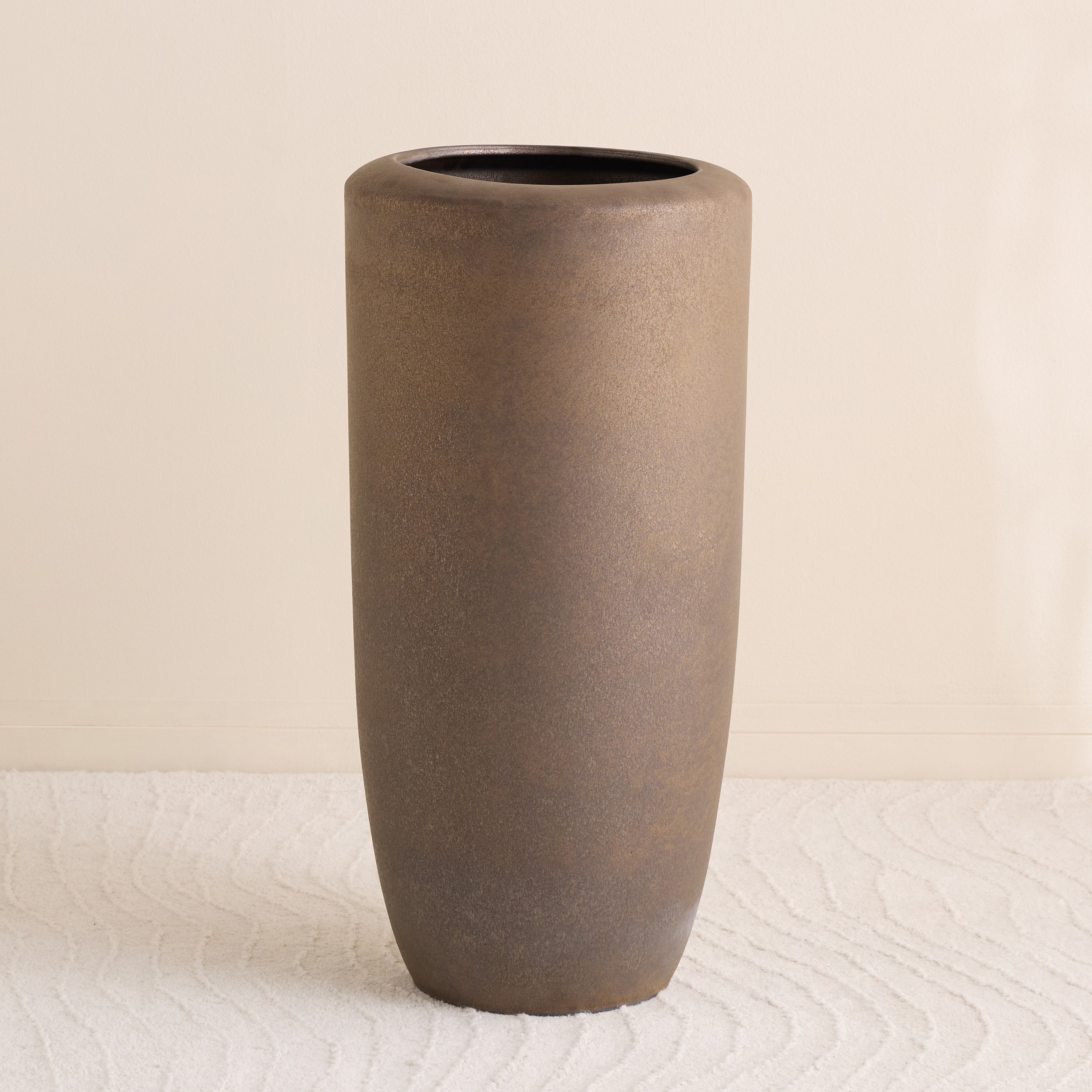 وعاء سيراميك برونزي - داروس - 77 سم-household-gardenandoutdoor-potsandplanters-planters-image-1