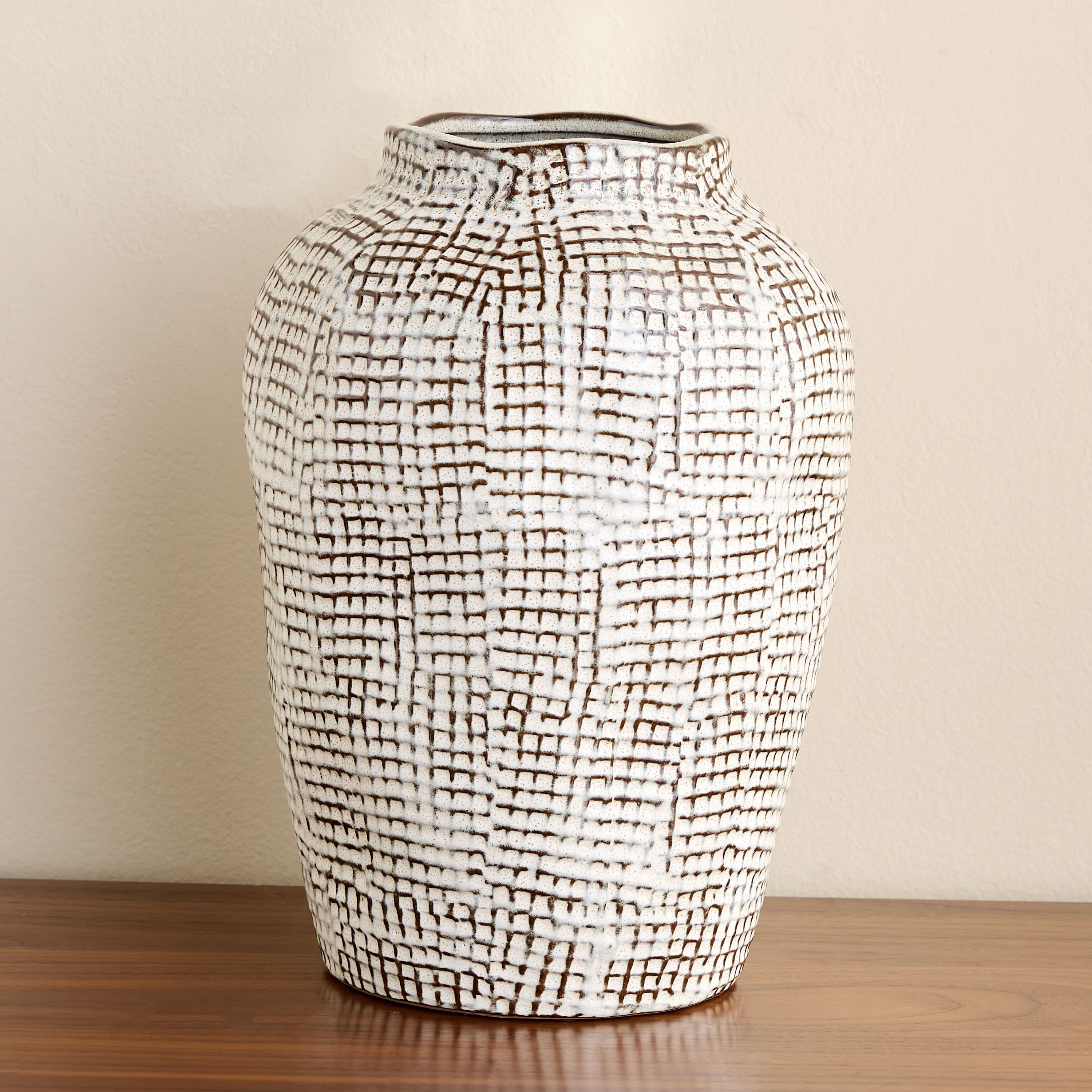 Renata Ceramic Vase - 37 cm-household-decor-vasesandbowls-image-1