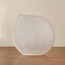 Noor Frosted Slant Glass Vase - 19 cm-binpromo_KSA_SNB_15092026-image-1