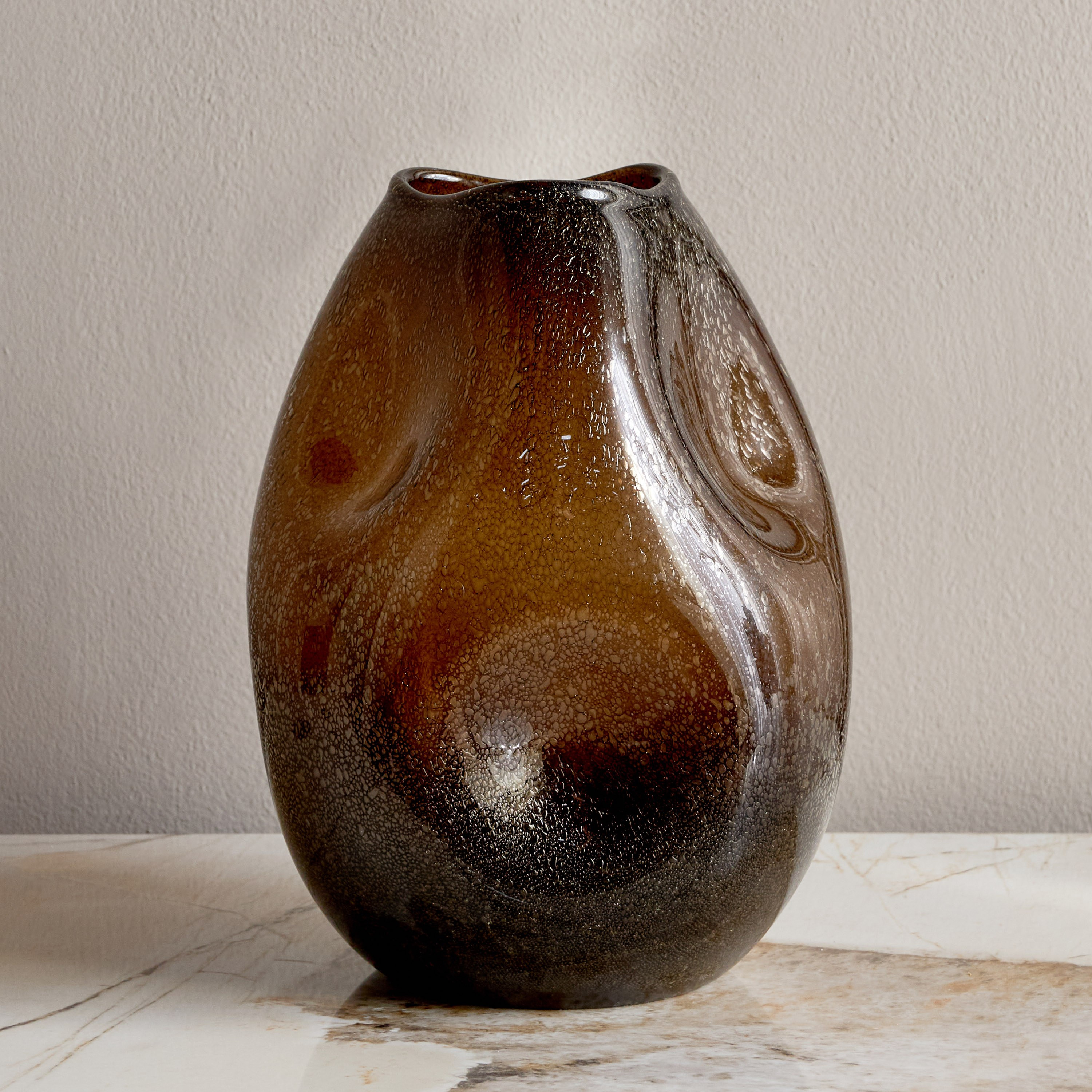 Luxe Nottorno Glass Vase - 31 cm-household-decor-vasesandbowls-image-1