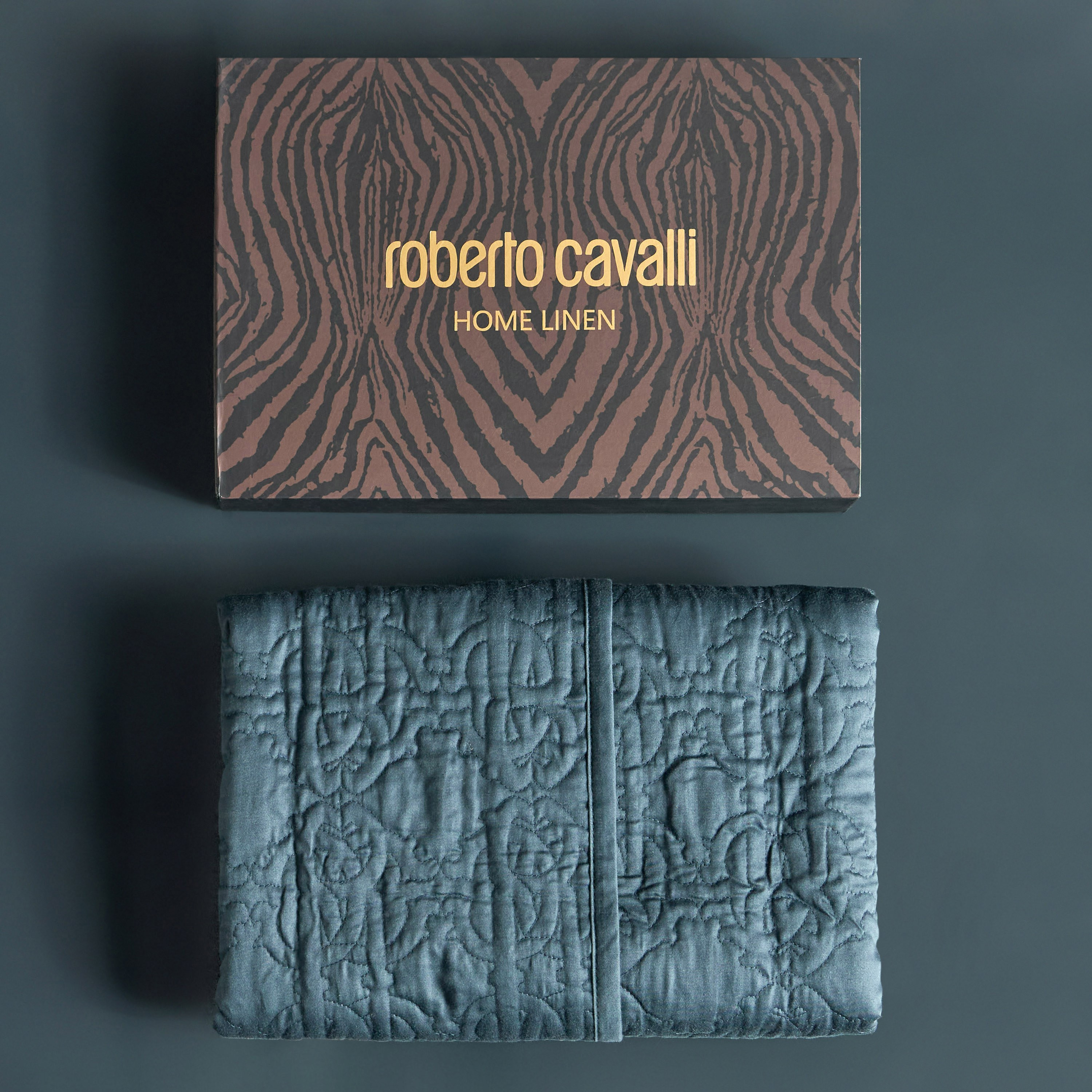 Roberto Cavalli Quilted Cushion Cover - 65x65 cm-household-cushionsandthrows-cushioncovers-image-5