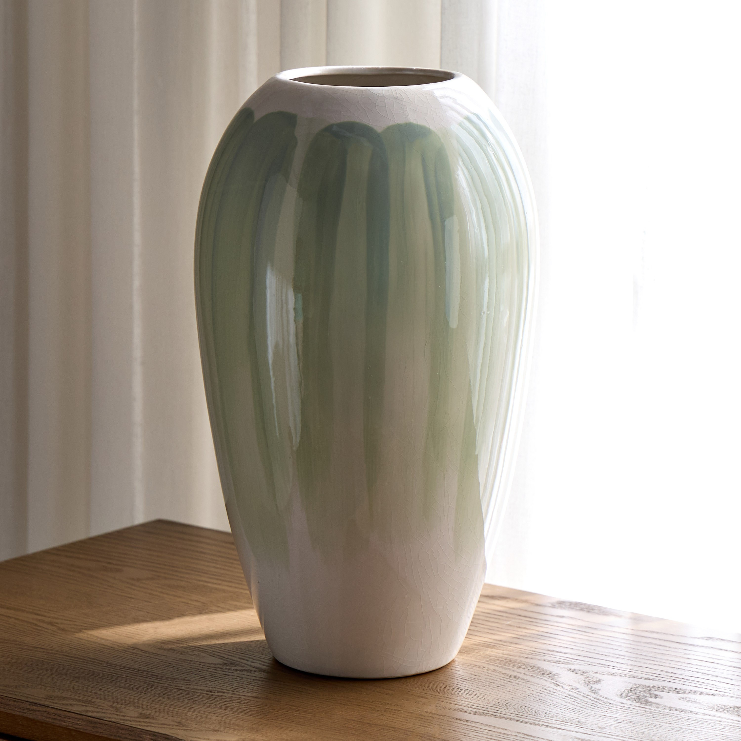 مزهرية سيراميك - لوفت ناتا - 41 سم-household-decor-vasesandbowls-image-1