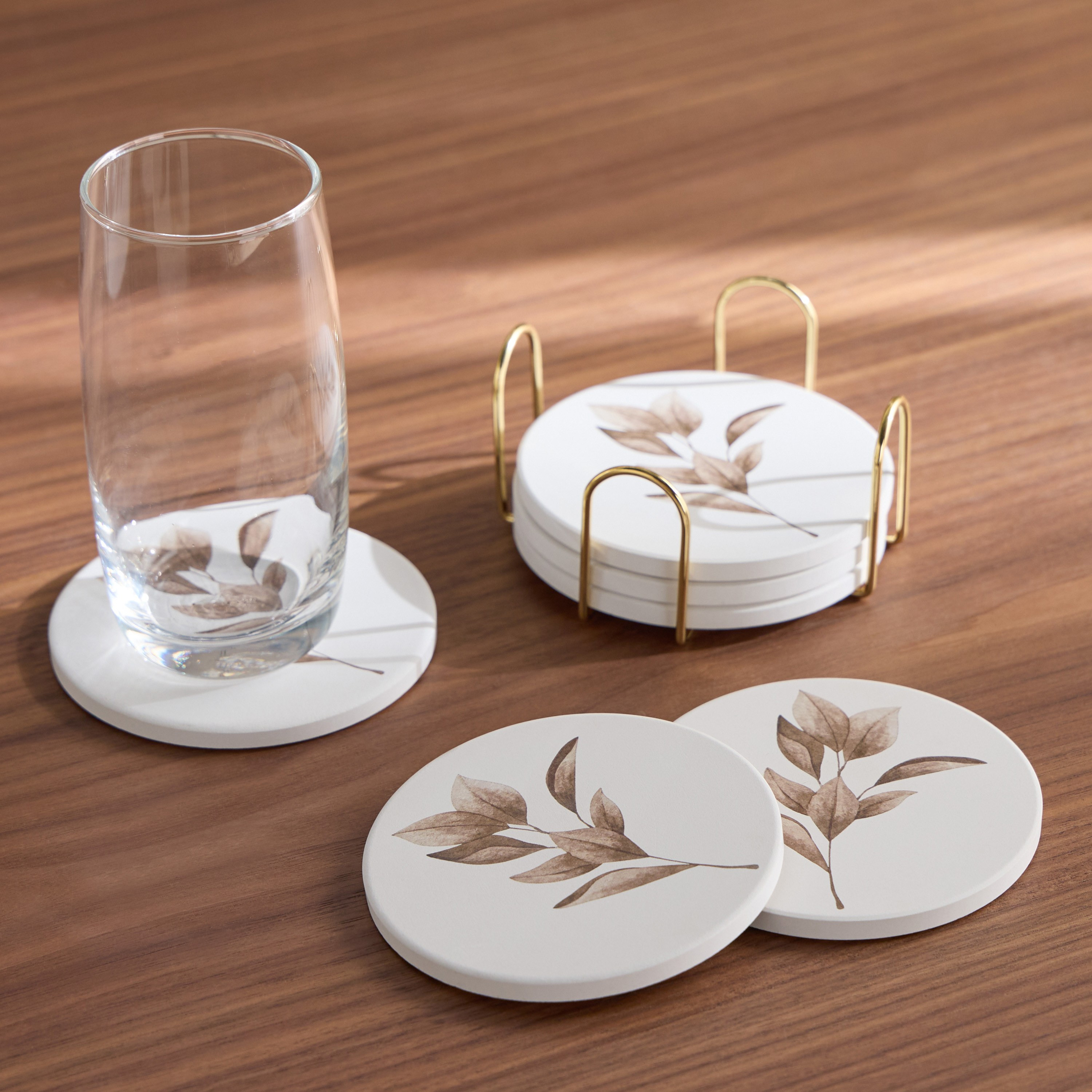 طقم قواعد أكواب 6 قطع - مارينجولد - 10 سم-household-dining-tablelinen-napkinsandaccessories-image-1