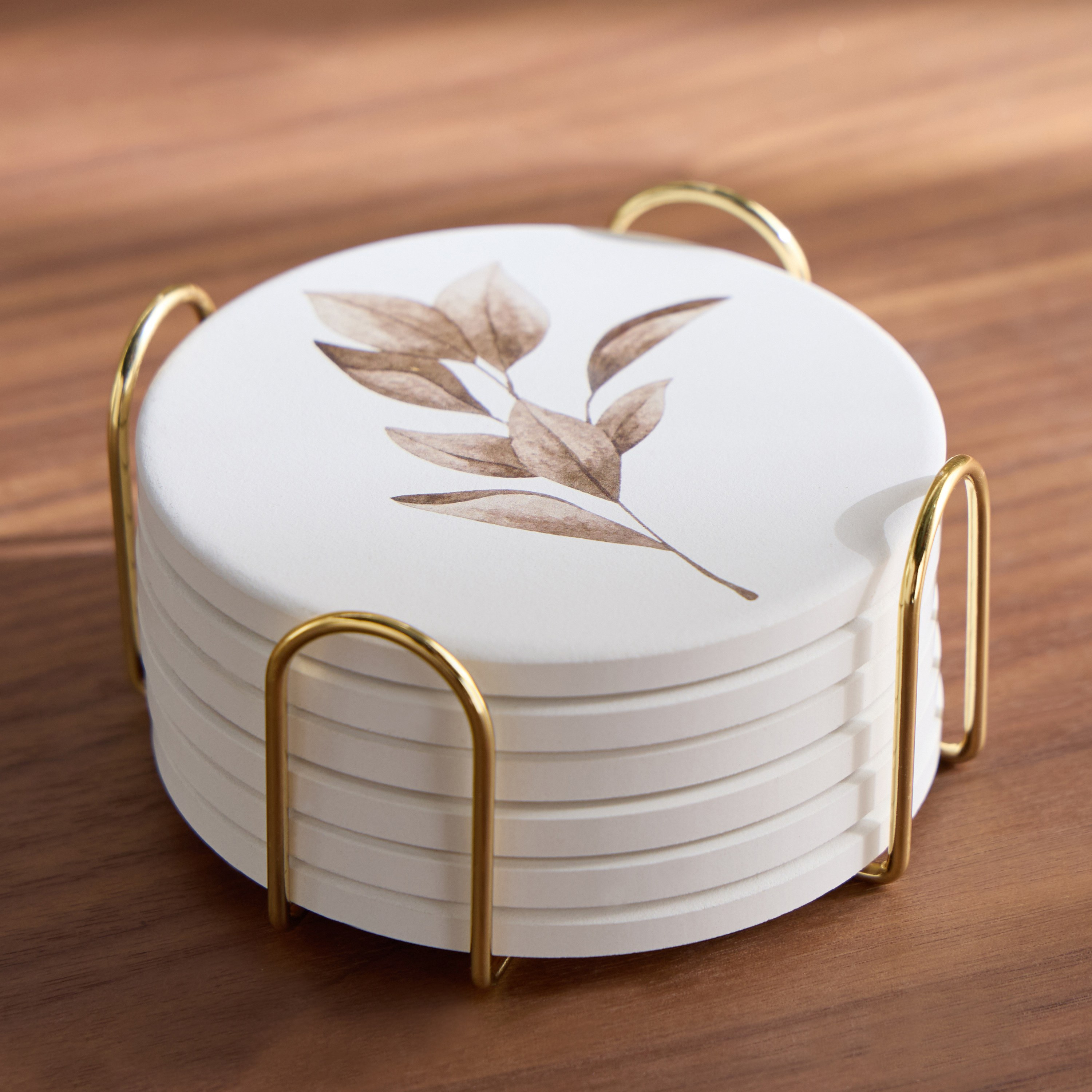 طقم قواعد أكواب 6 قطع - مارينجولد - 10 سم-household-dining-tablelinen-napkinsandaccessories-image-3