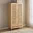 Anasa 2-Door Wardrobe with Drawer-furniture-bedroom-wardrobes-image-1