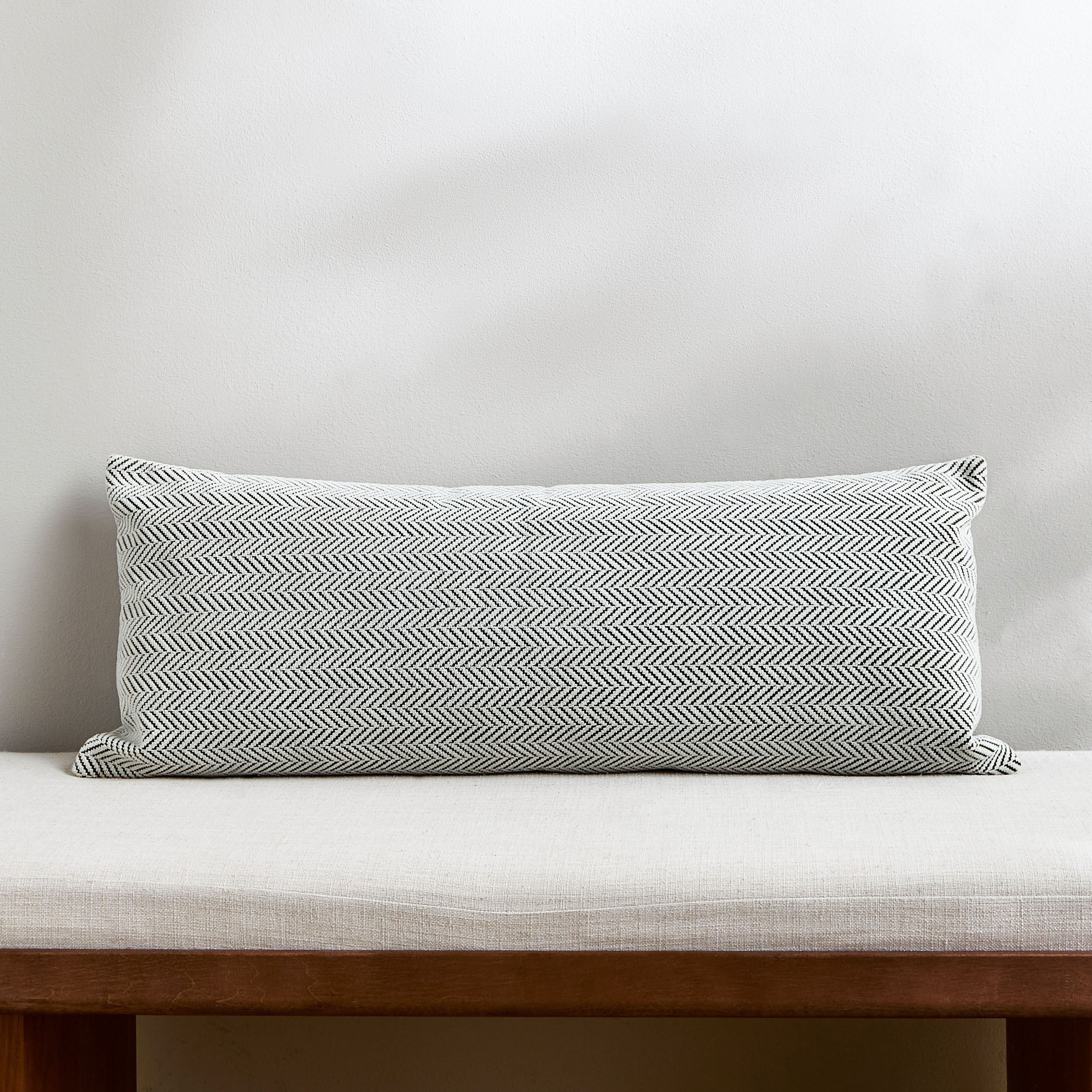 Zuri Jacquard Filled Cushion - 30x80 cm-household-cushionsandthrows-filledcushions-decorativecushions-image-1