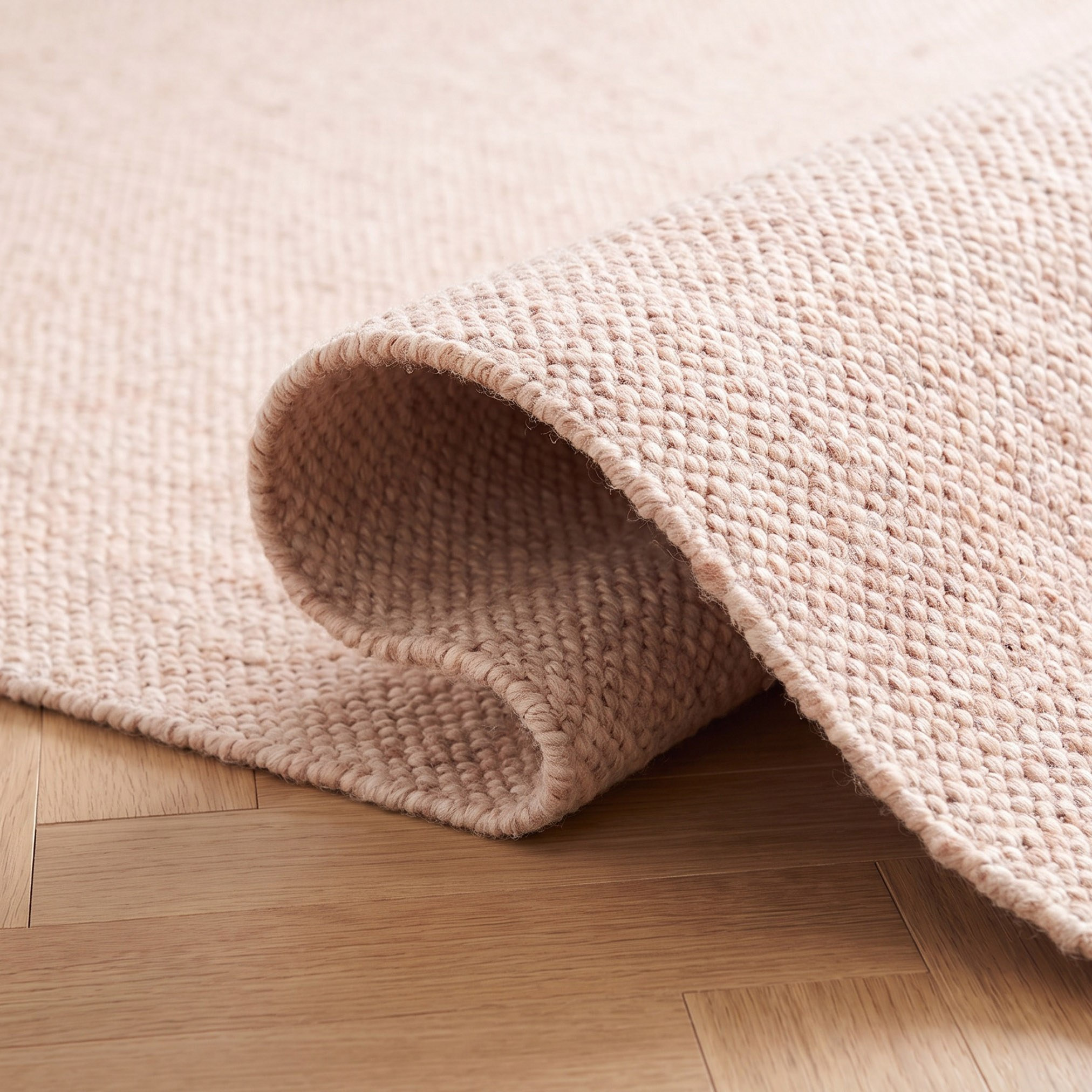 Botanique Pebble Woolen Handwoven Rug - 160x230 cm-household-rugsandcarpets-rugs-image-3