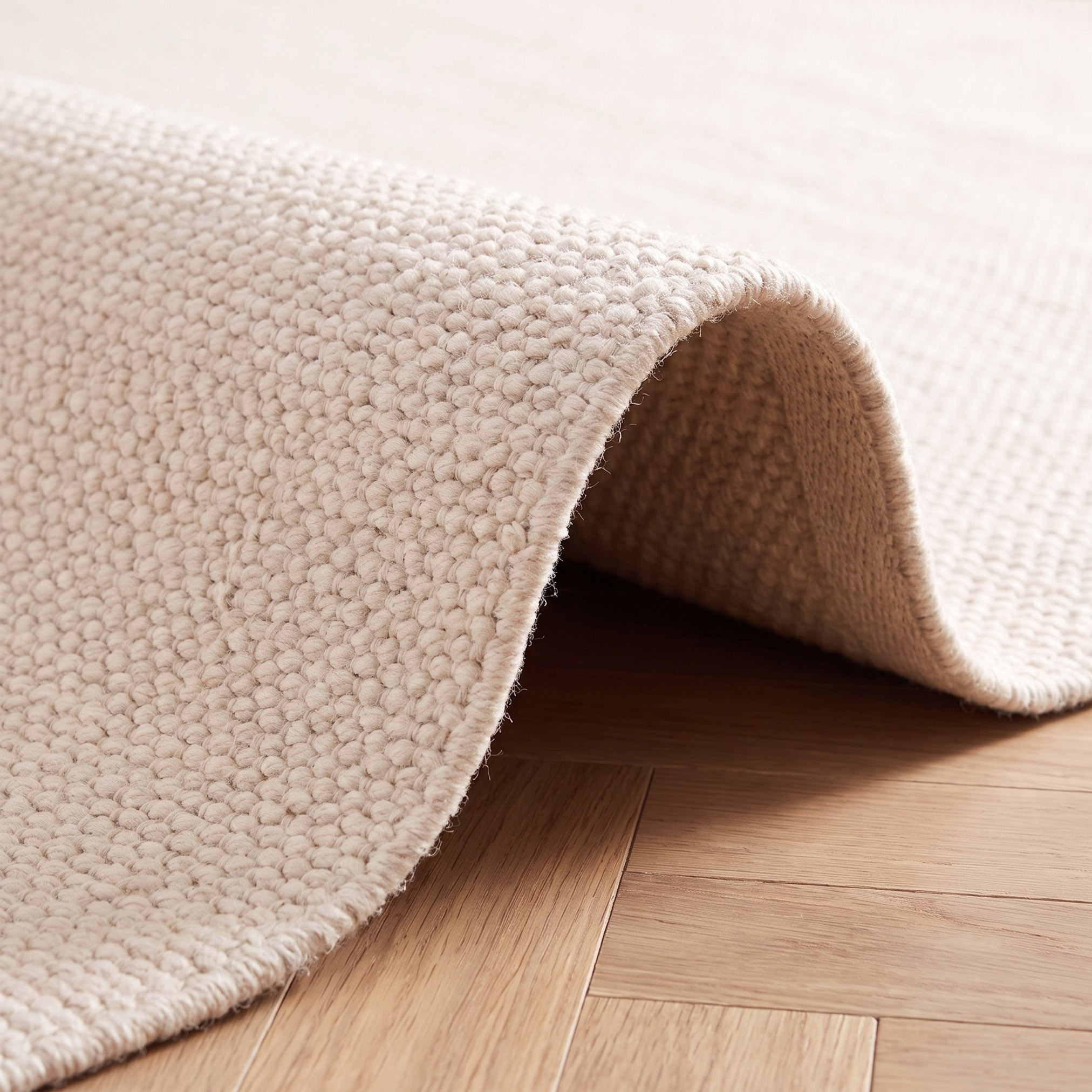 Botanique Pebble Woolen Handwoven Rug - 160x230 cm-household-rugsandcarpets-rugs-image-3