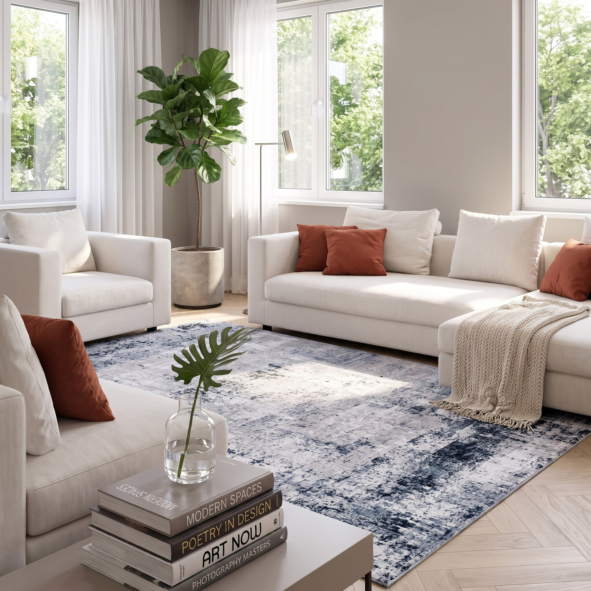 Botanique Luno Rug - 160x230 cm-household-rugsandcarpets-rugs-image-5