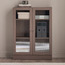 خزانة كتب قصيرة بأبواب زجاج - برايدن - واسعة-furniture-livingroom-storageanddisplaycabinets-image-10
